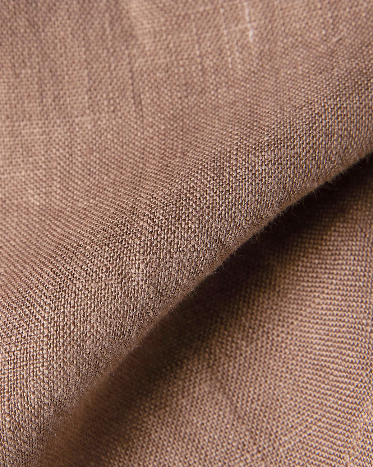 100% Linen Shirt - Brown - Image 5