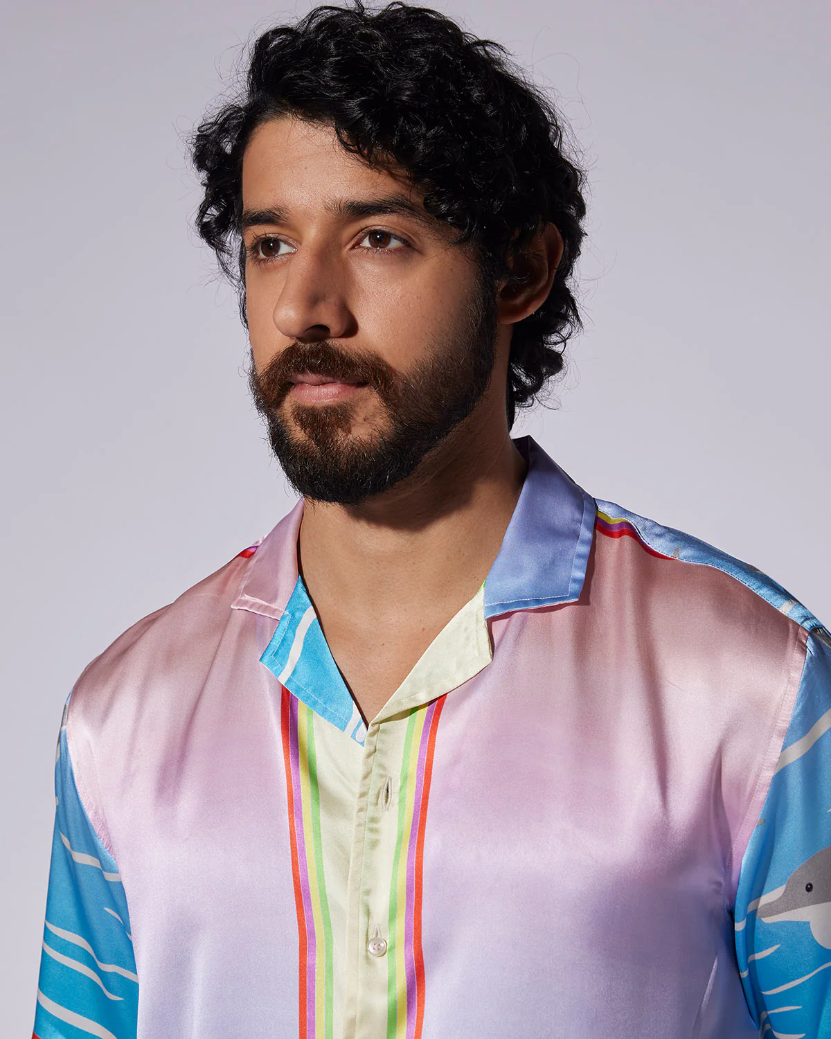 100% Silk Shirt - Bahamas - Image 2