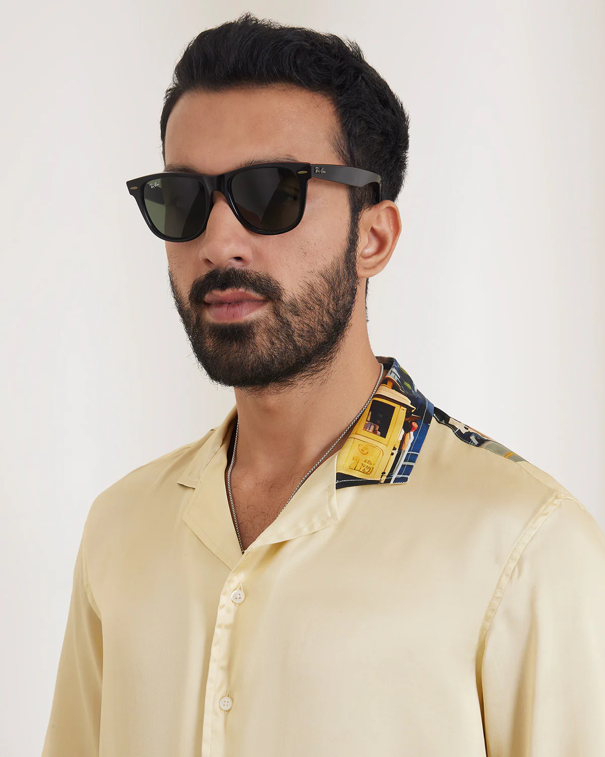 100% Silk Shirt - Basel - Image 2