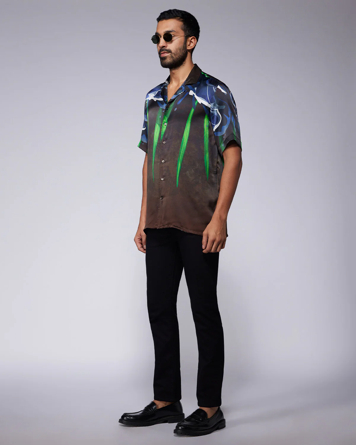 100% Silk Shirt - Belize - Image 3