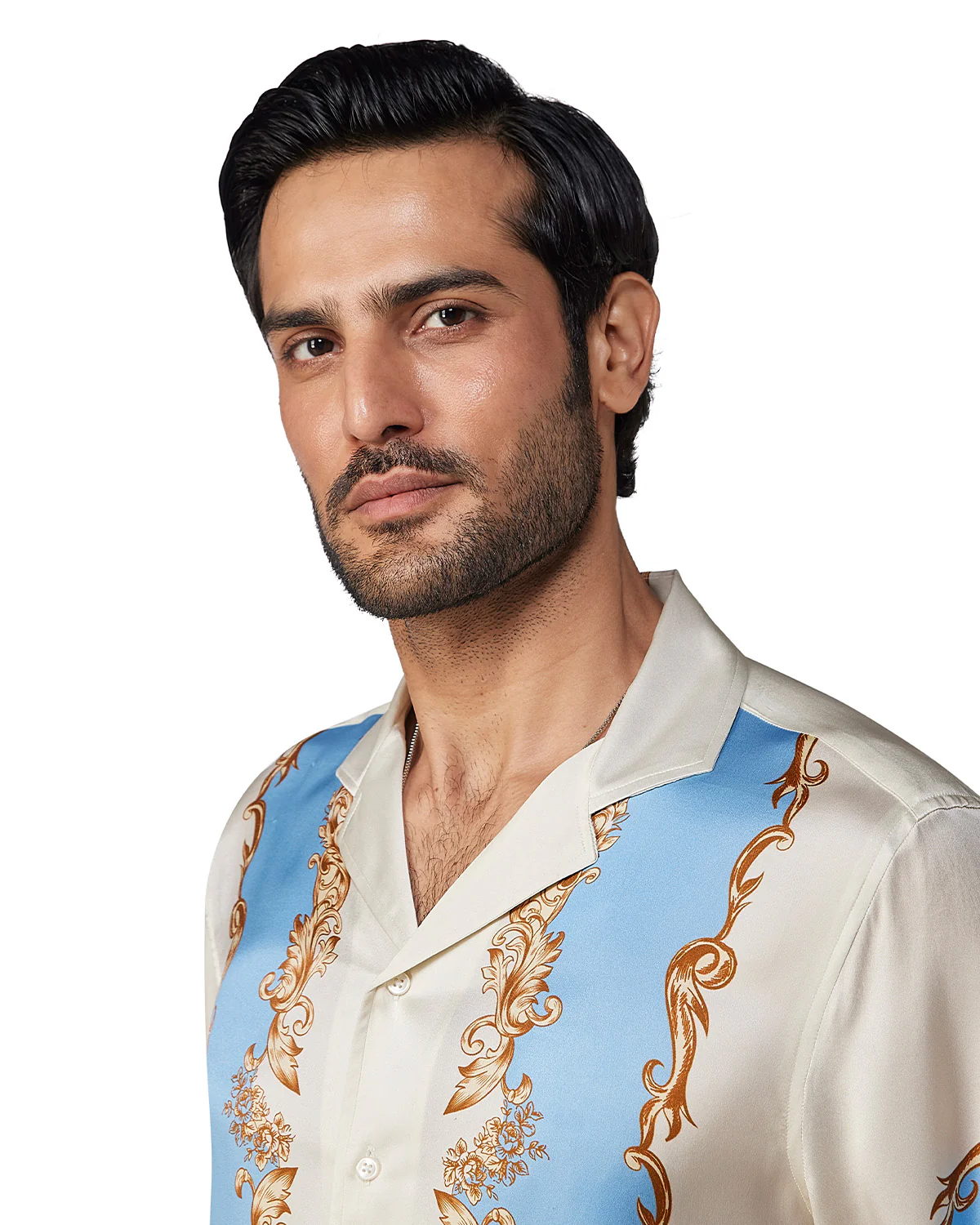 100% Silk Shirt - Granada - Image 2