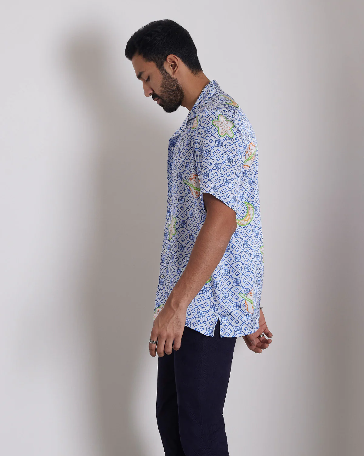 100% Silk Shirt - Patras - Image 4
