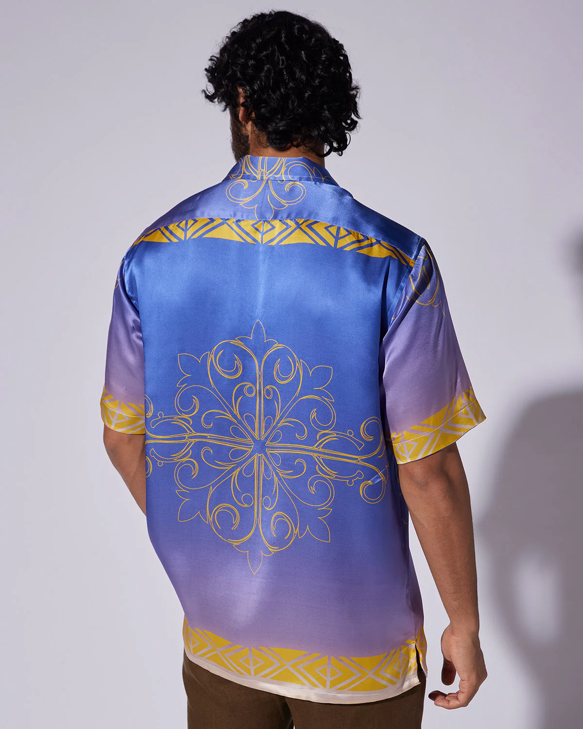 100% Silk Shirt - Tulum - Image 3