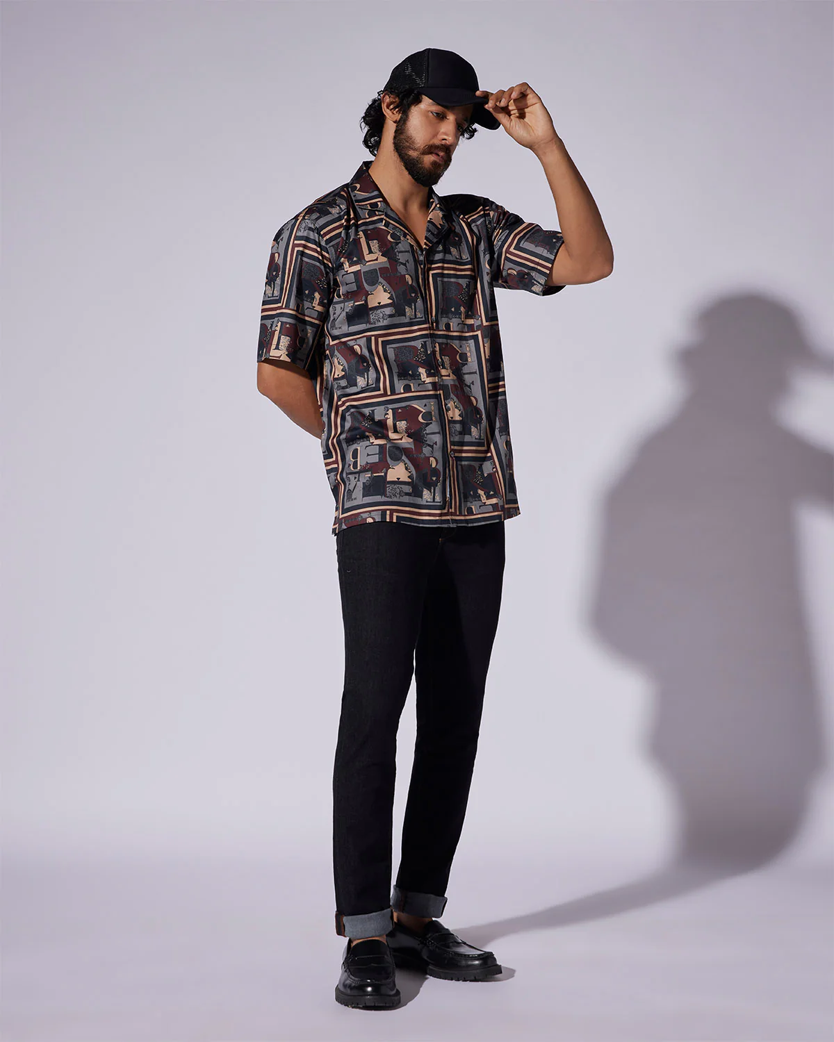 Alphabet Printed Shirt - Multicoloured - Image 3