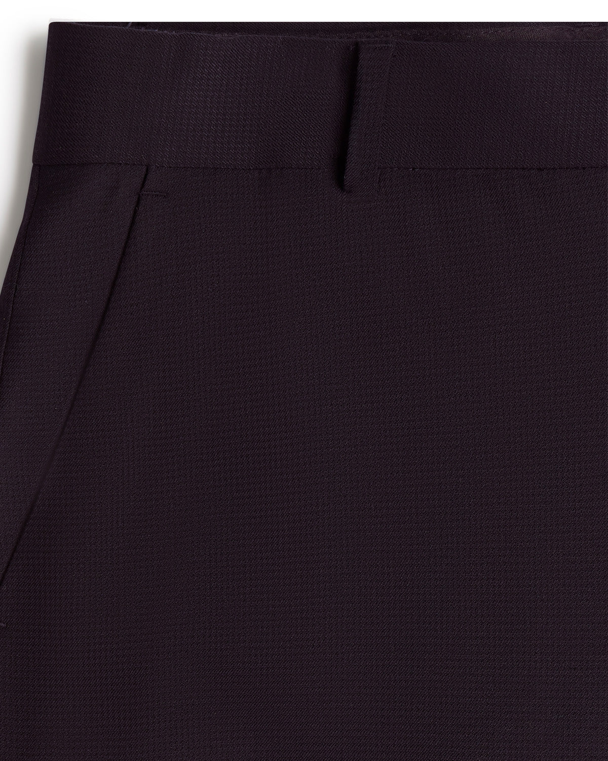 Astra Blended Cotton Dress Pants - Navy - Image 2