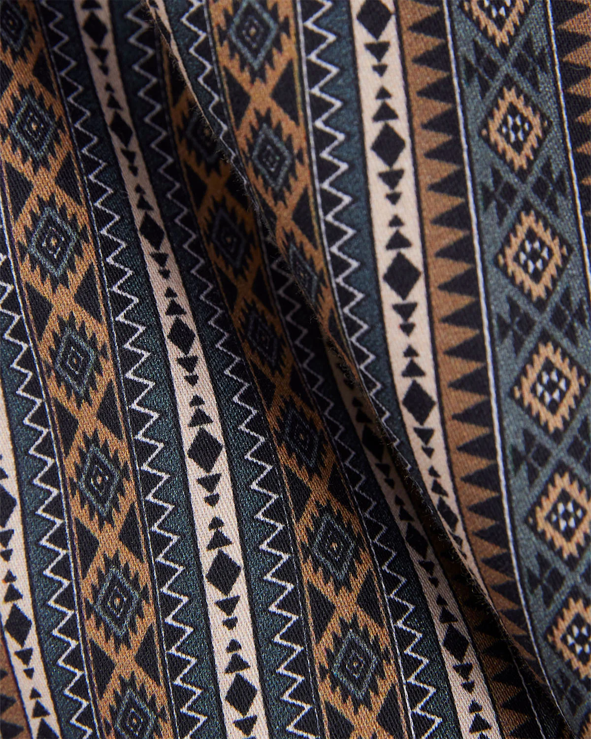 Aztec Printed Shirt - Multicoloured - Image 6