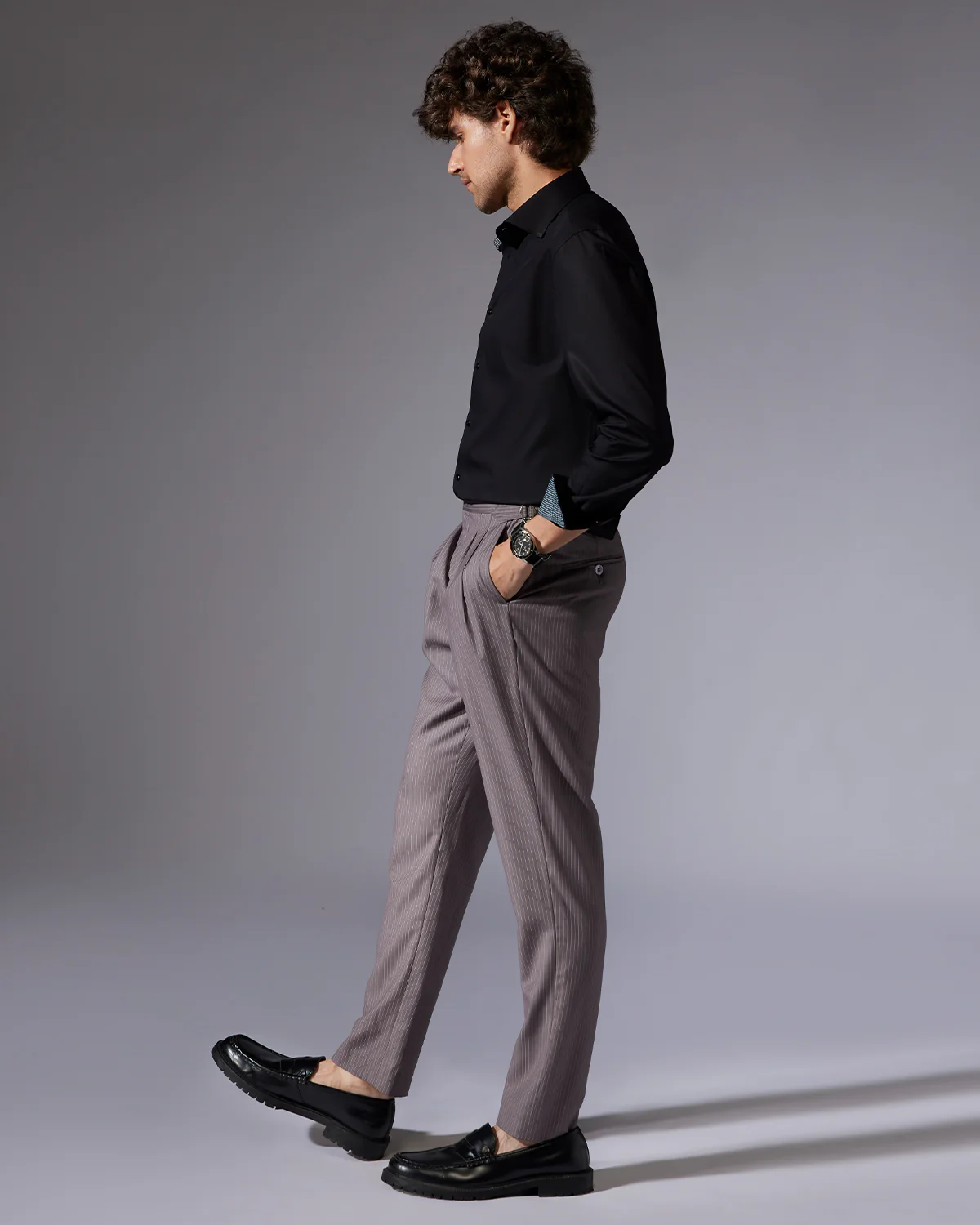 Black Poplin Shirt - Image 5