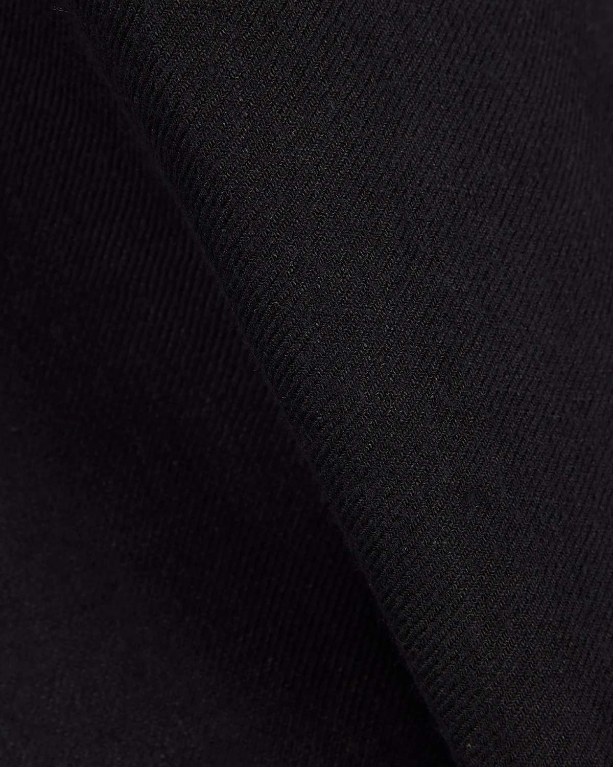 Black Washed 100% Linen Twill Shirt - Image 6