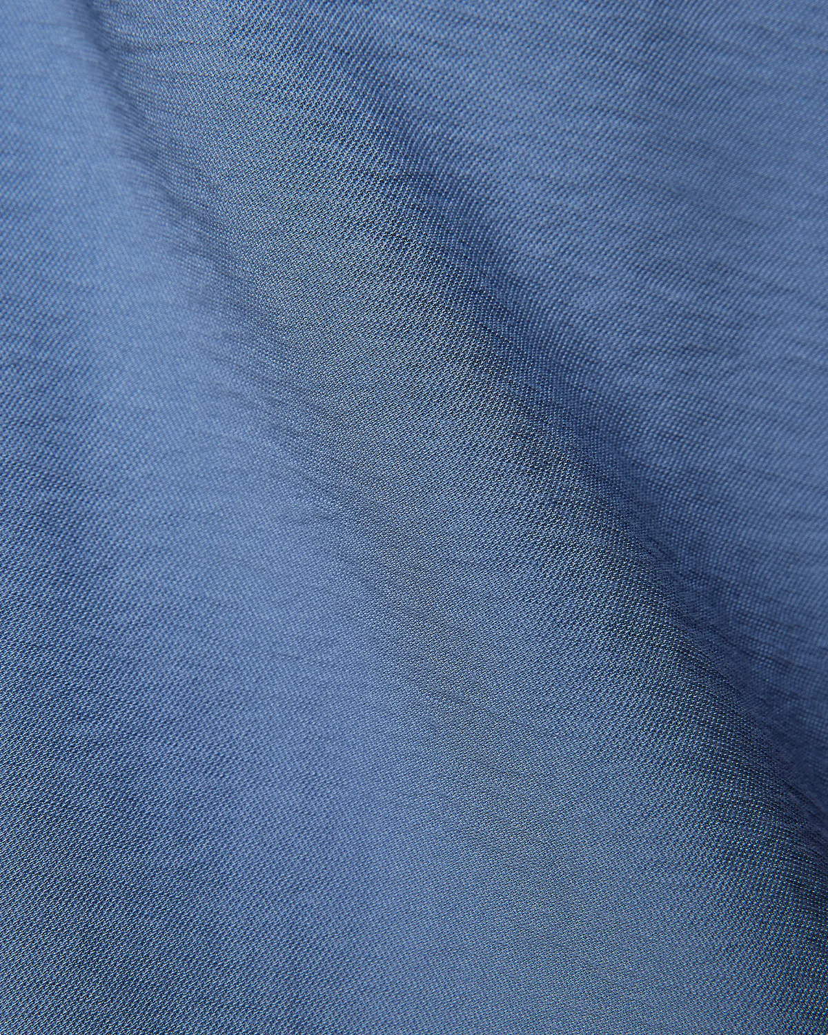 Blue Half-Sleeve Dobby Shirt - Image 5