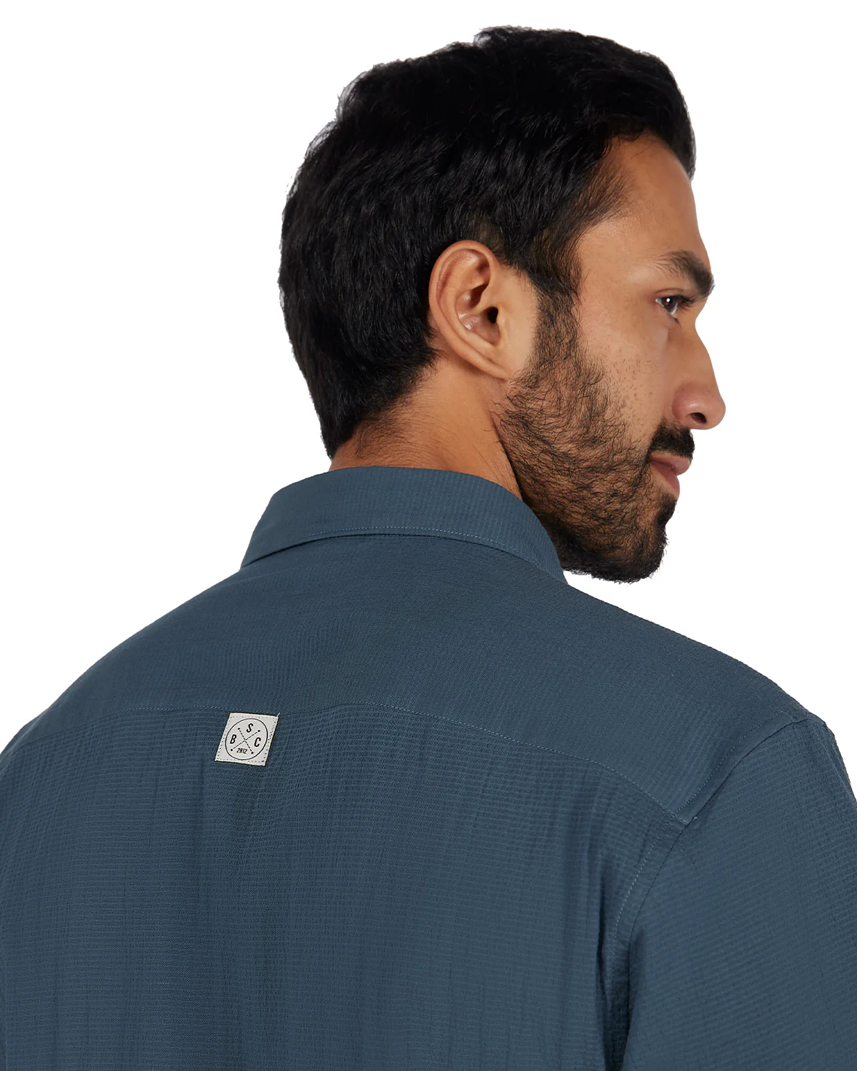 Blue Seersucker Shirt - Image 7