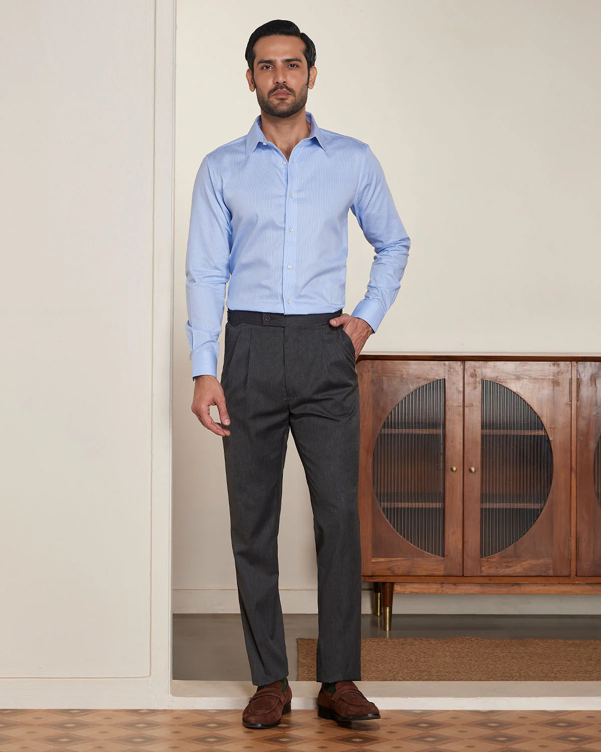 Blue Striped Shirt - Image 3