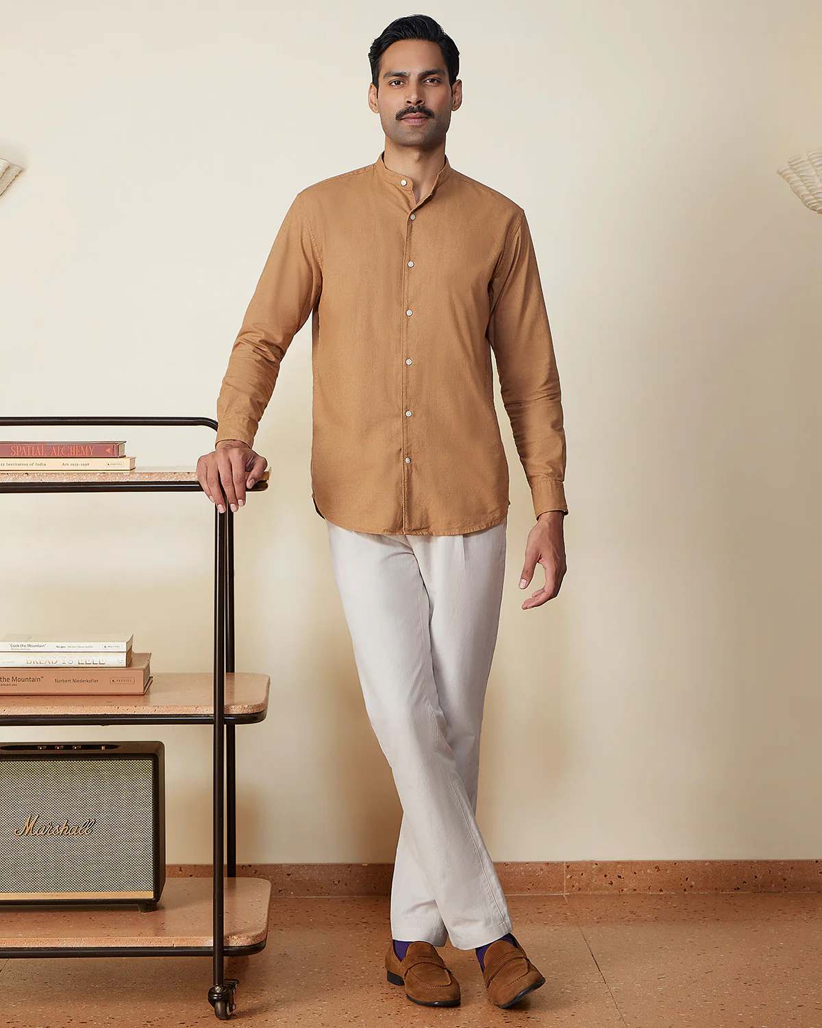 Breezescape Cotton Linen Pants - Beige - Image 12