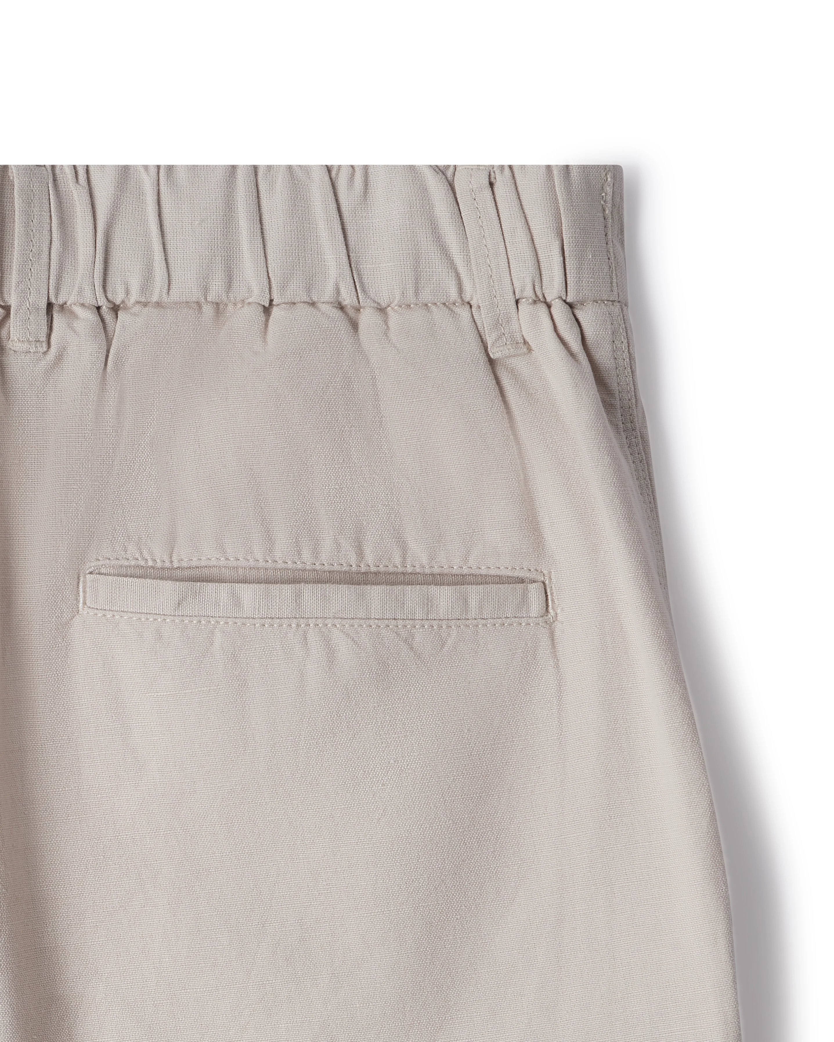 Breezescape Cotton Linen Pants - Beige - Image 9