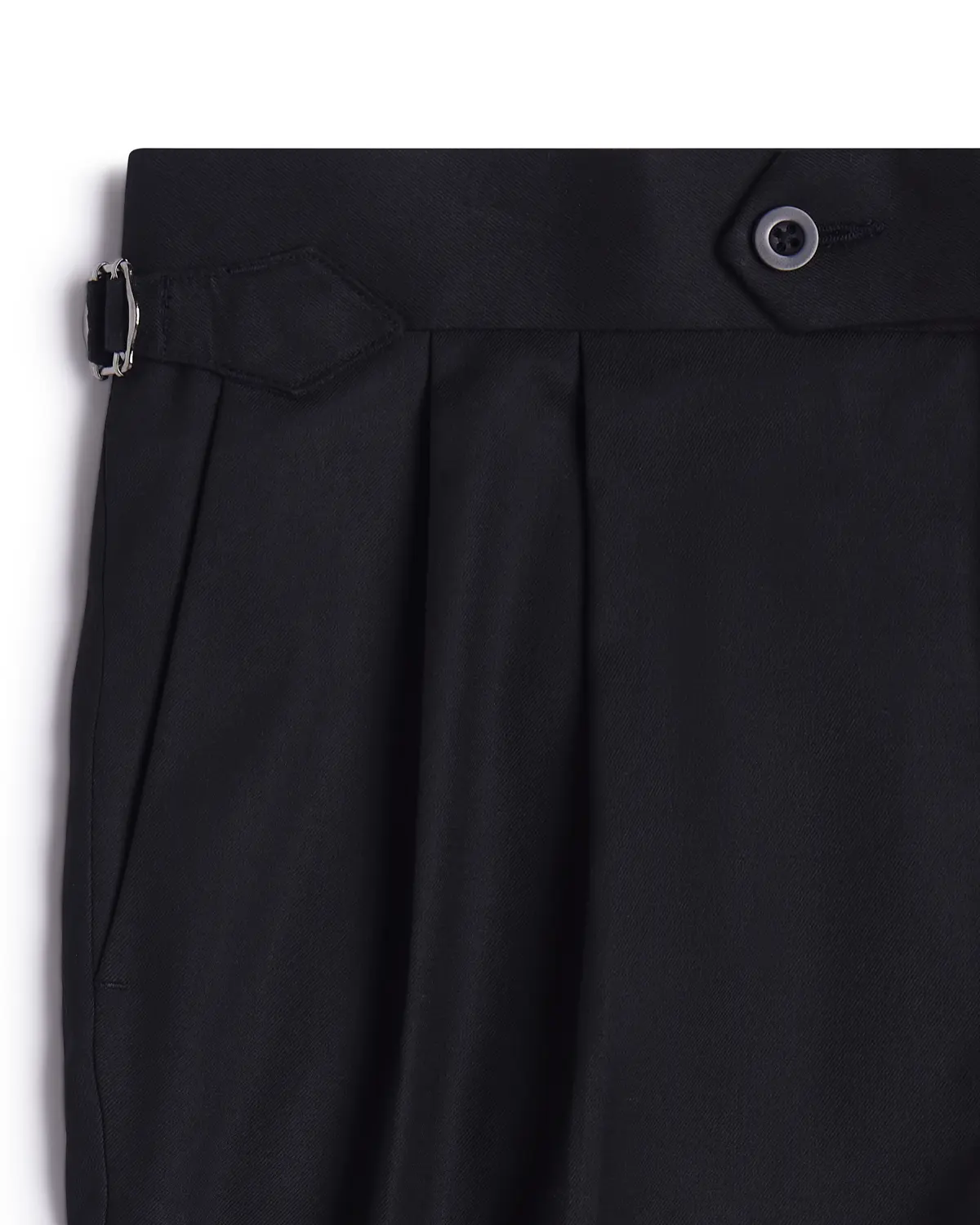 Cascade Relaxed Neapolitan Dress Pants – Black - Image 4