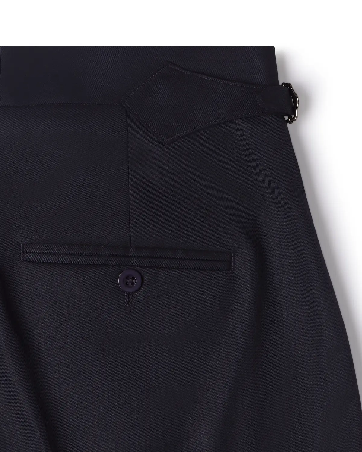 Cascade Relaxed Neapolitan Dress Pants – Navy - Image 5