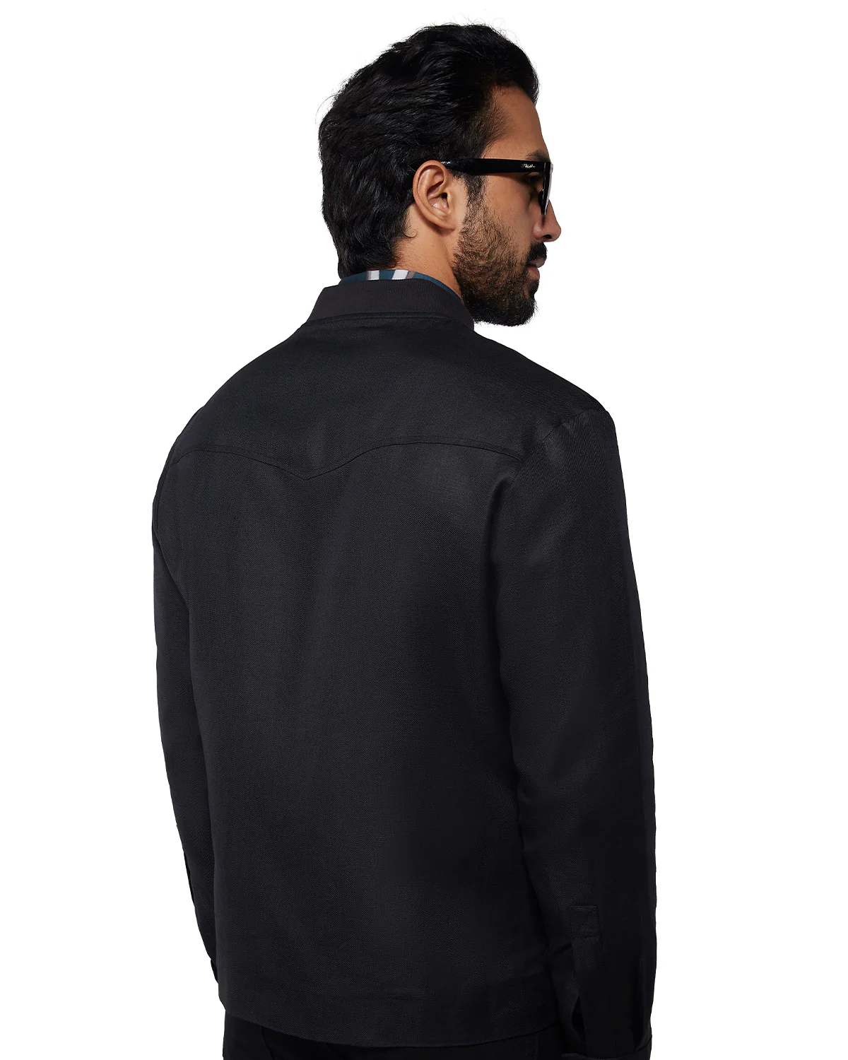 Cavallo 100% Linen Jacket - Black - Image 7