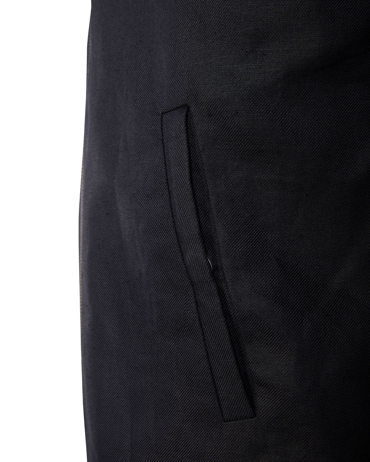 Cavallo 100% Linen Jacket - Black - Image 9