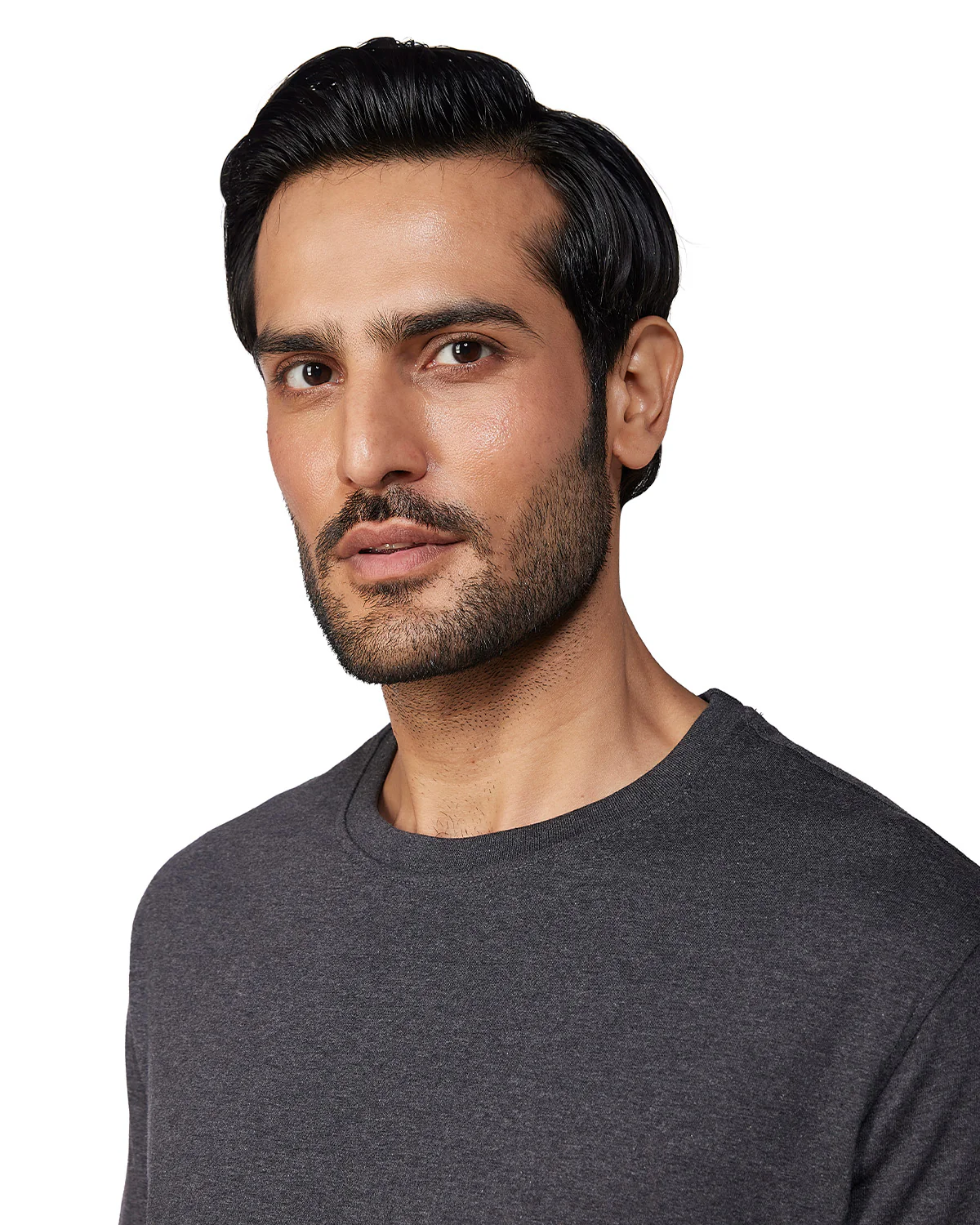 Cityof Melange T-shirt - Charcoal - Image 2