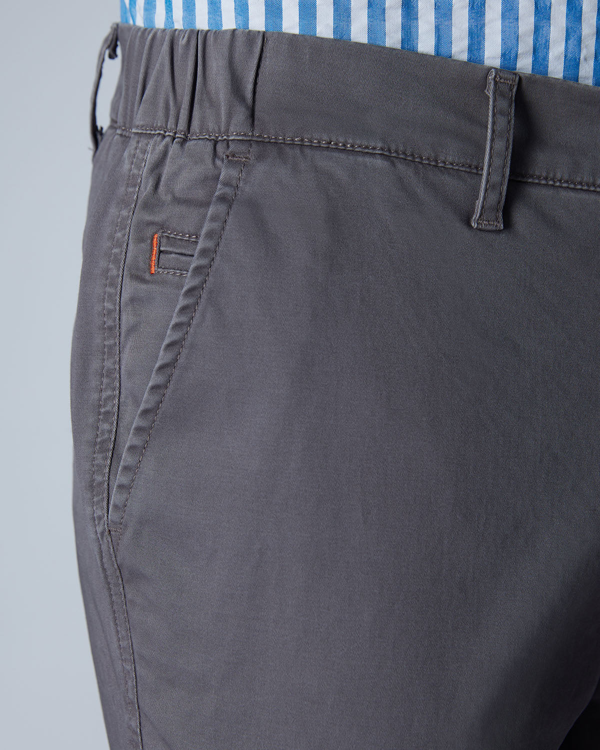 Cosmic Casual Stretch  Chinos - Grey - Image 3