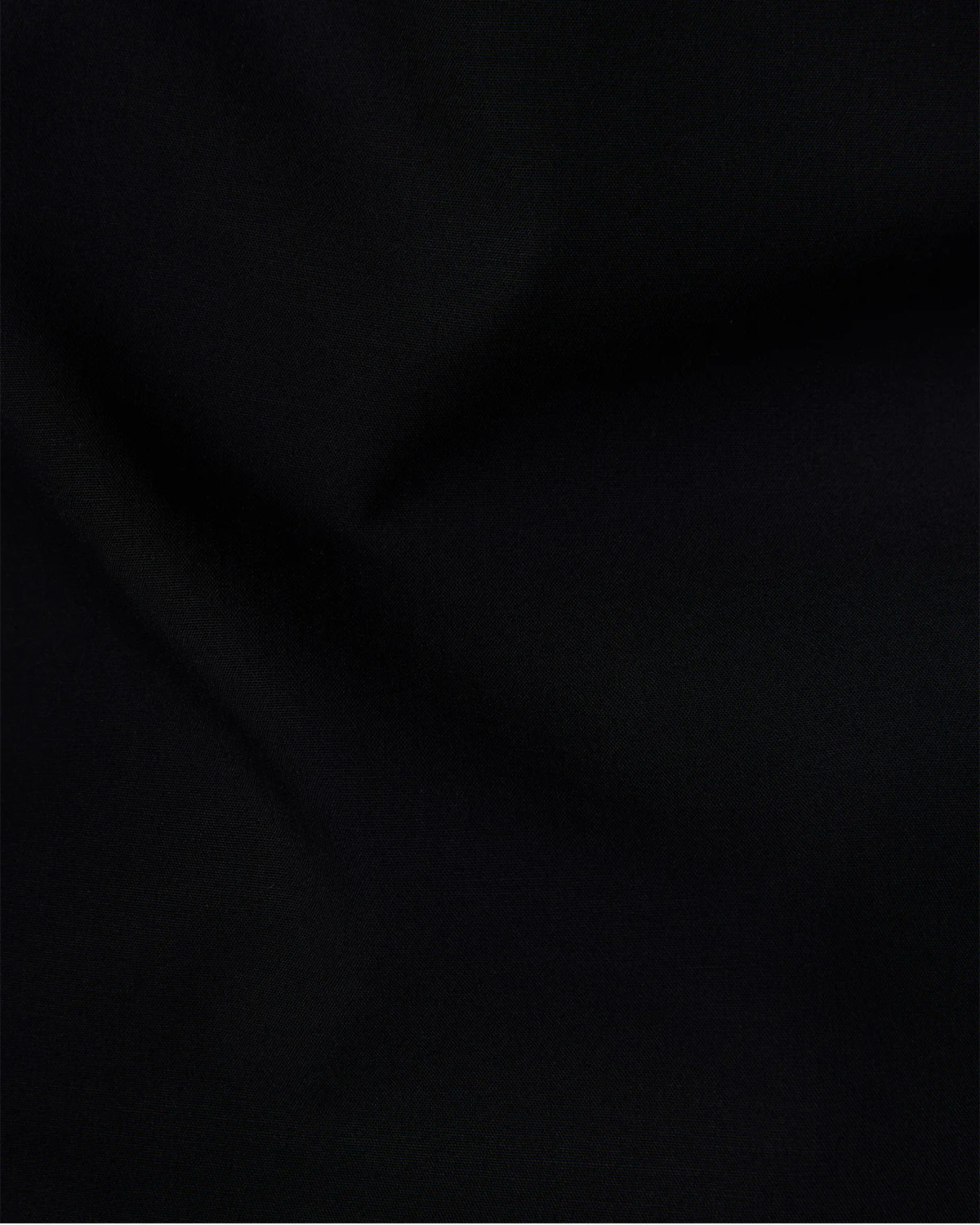 Cotton Oxford Shirt - Black - Image 5