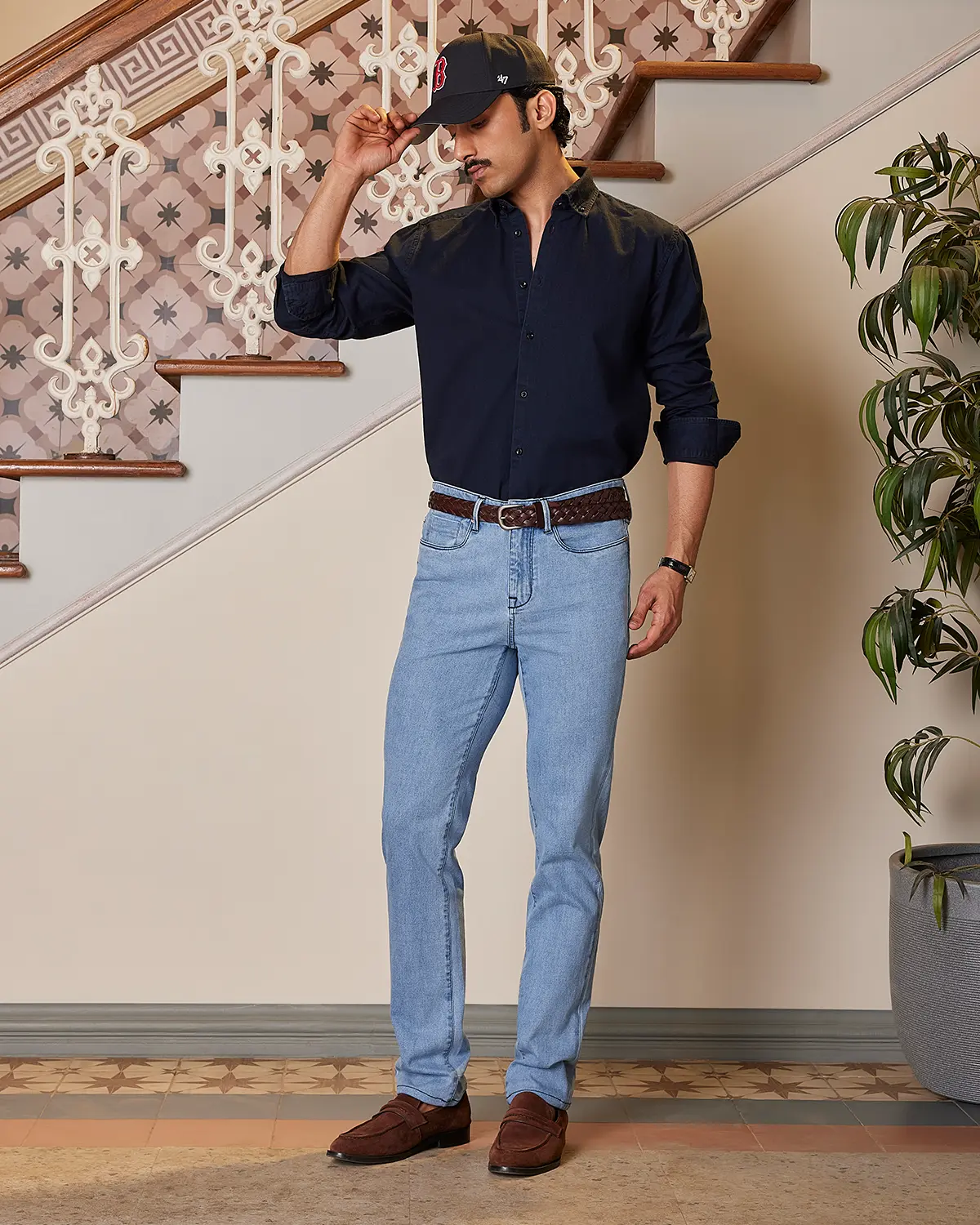 Deep Indigo Denim Shirt - Image 4