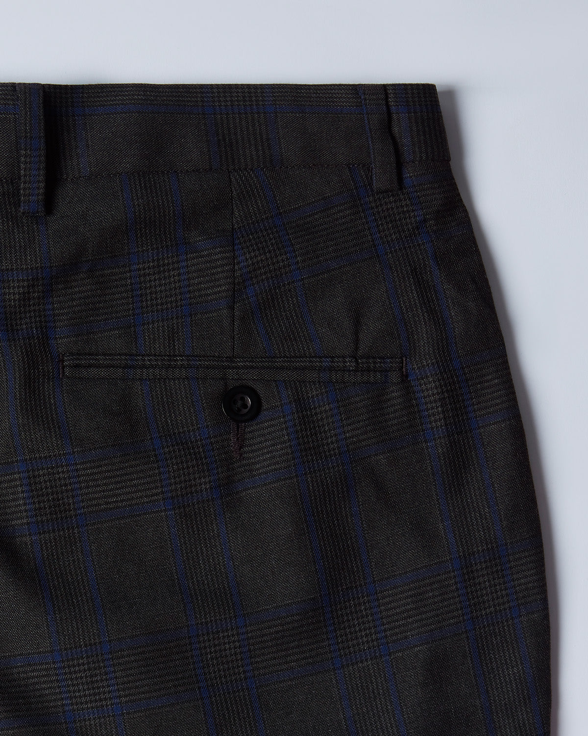Dorian Checked Dress Pants - Grey - Image 5