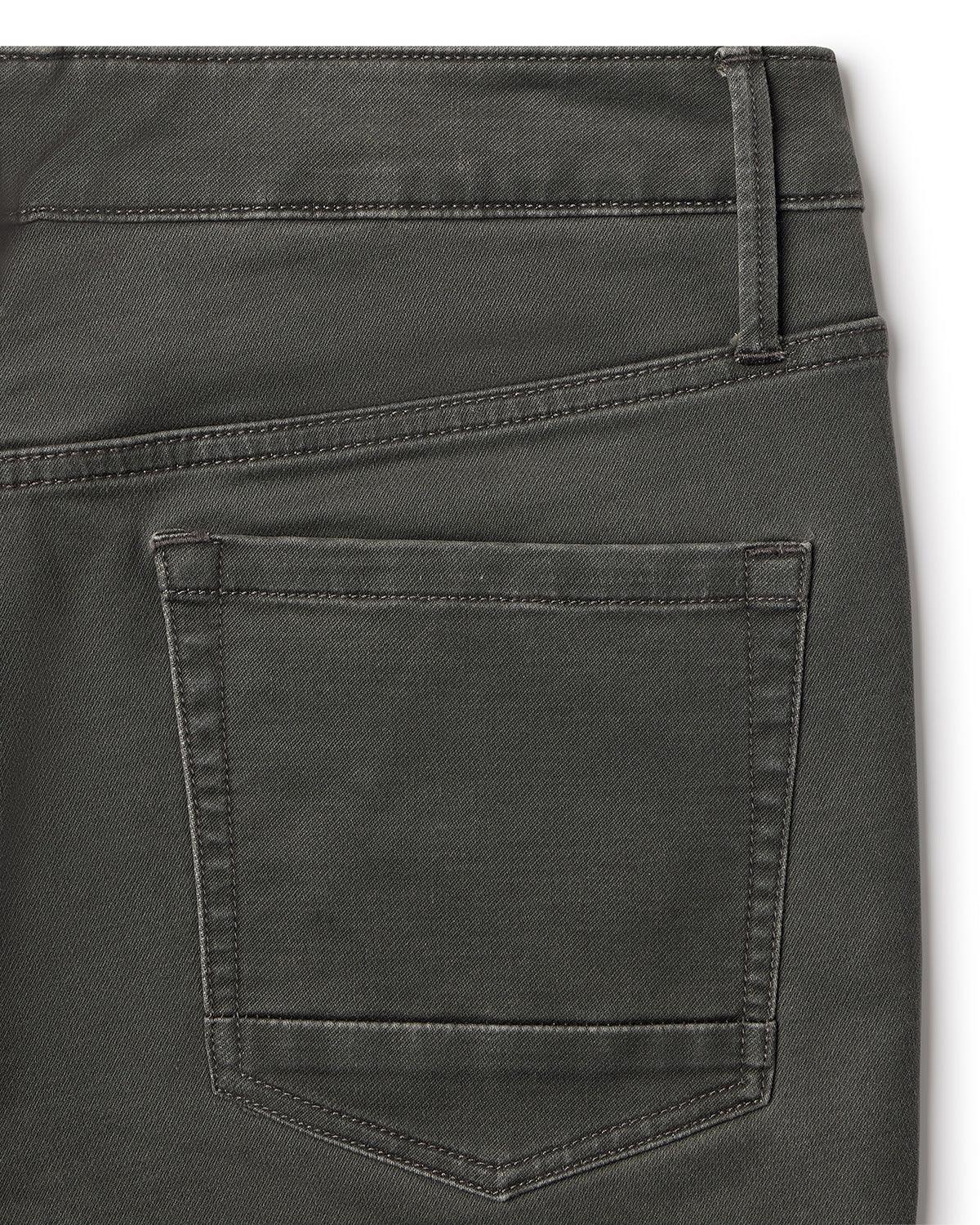 Downtown Dobby Stretch Jeans - Stone Grey - Image 7