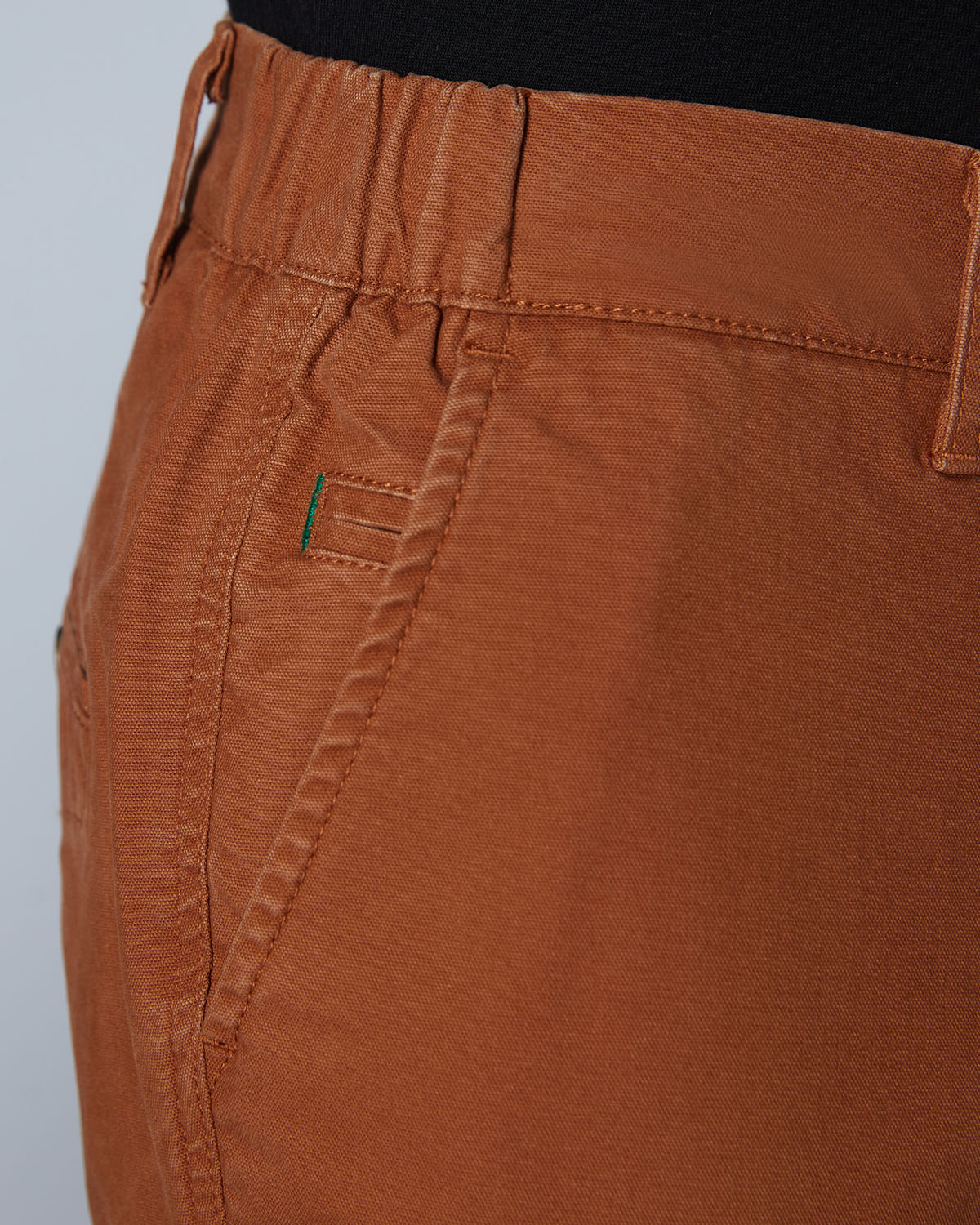 Dusky Casual Stretch Chinos - Brown - Image 3