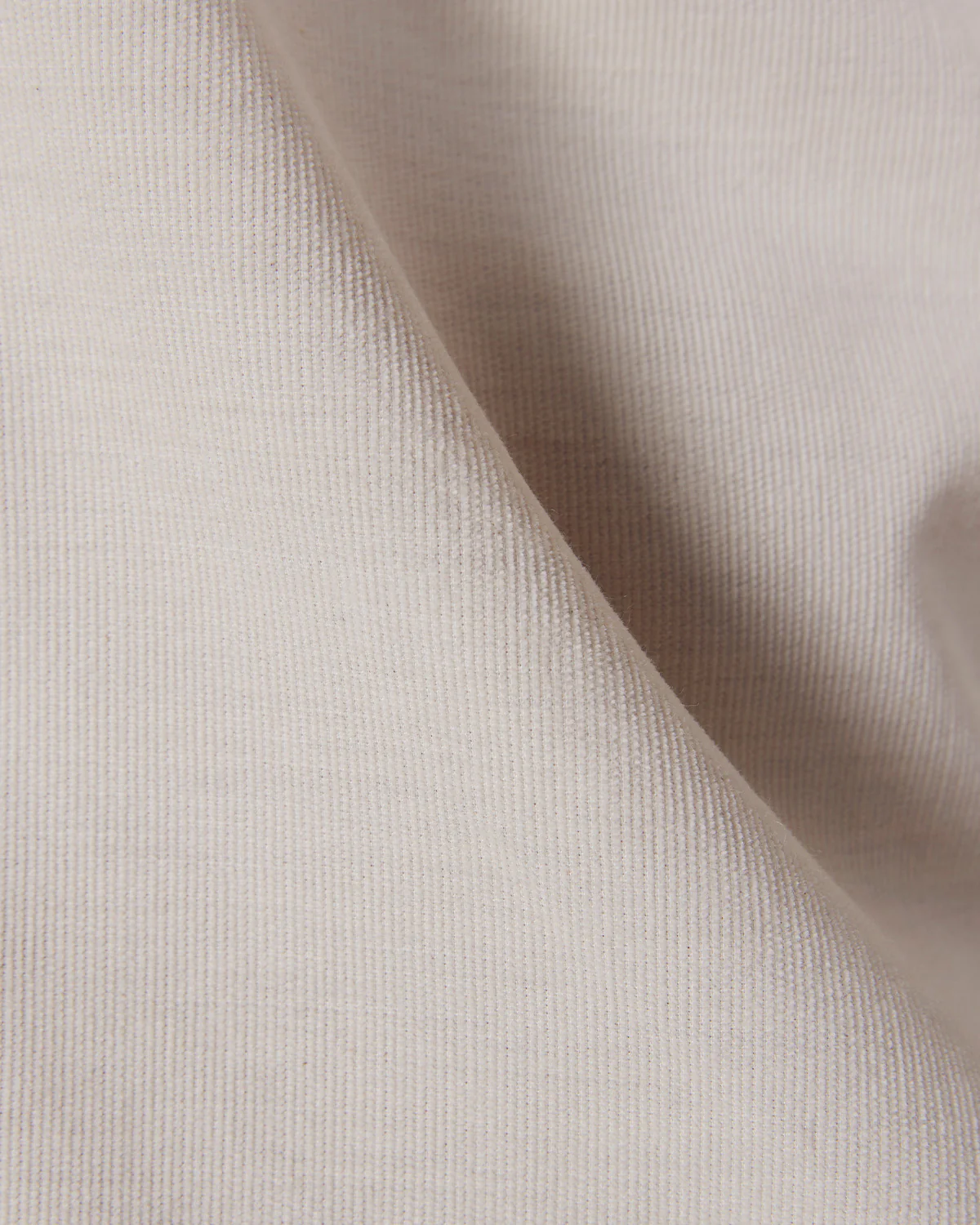 Ecru Melange Corduroy Shirt - Image 5