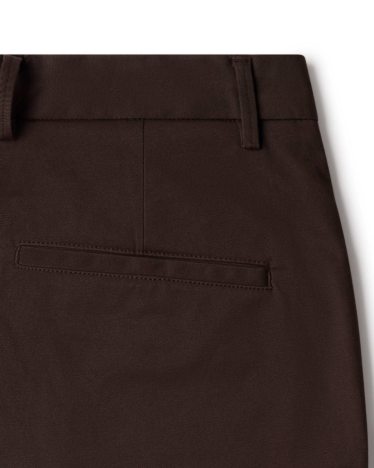 Elevate Everyday Stretch Chinos - Dark Brown - Image 6