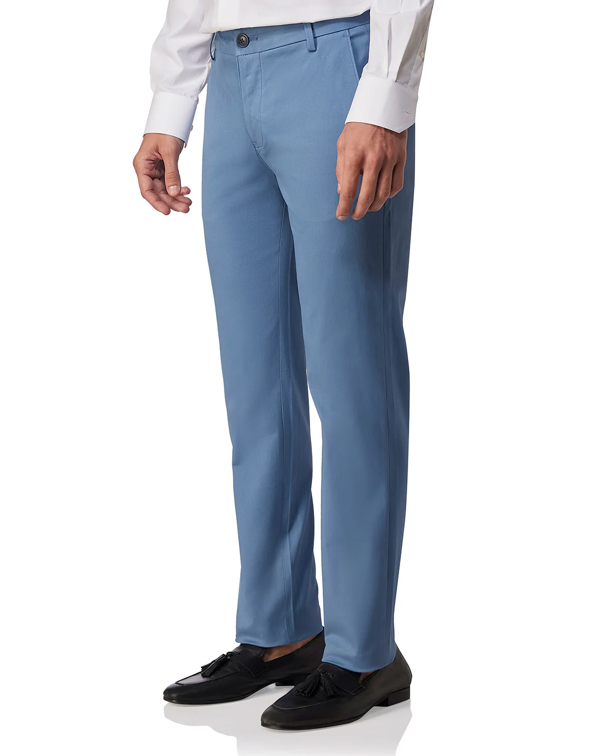 Elevate Everyday Stretch Chinos - Light Blue - Image 4