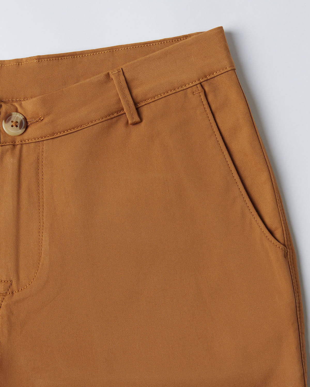 Elevate Everyday Stretch Chinos - Ochre - Image 3