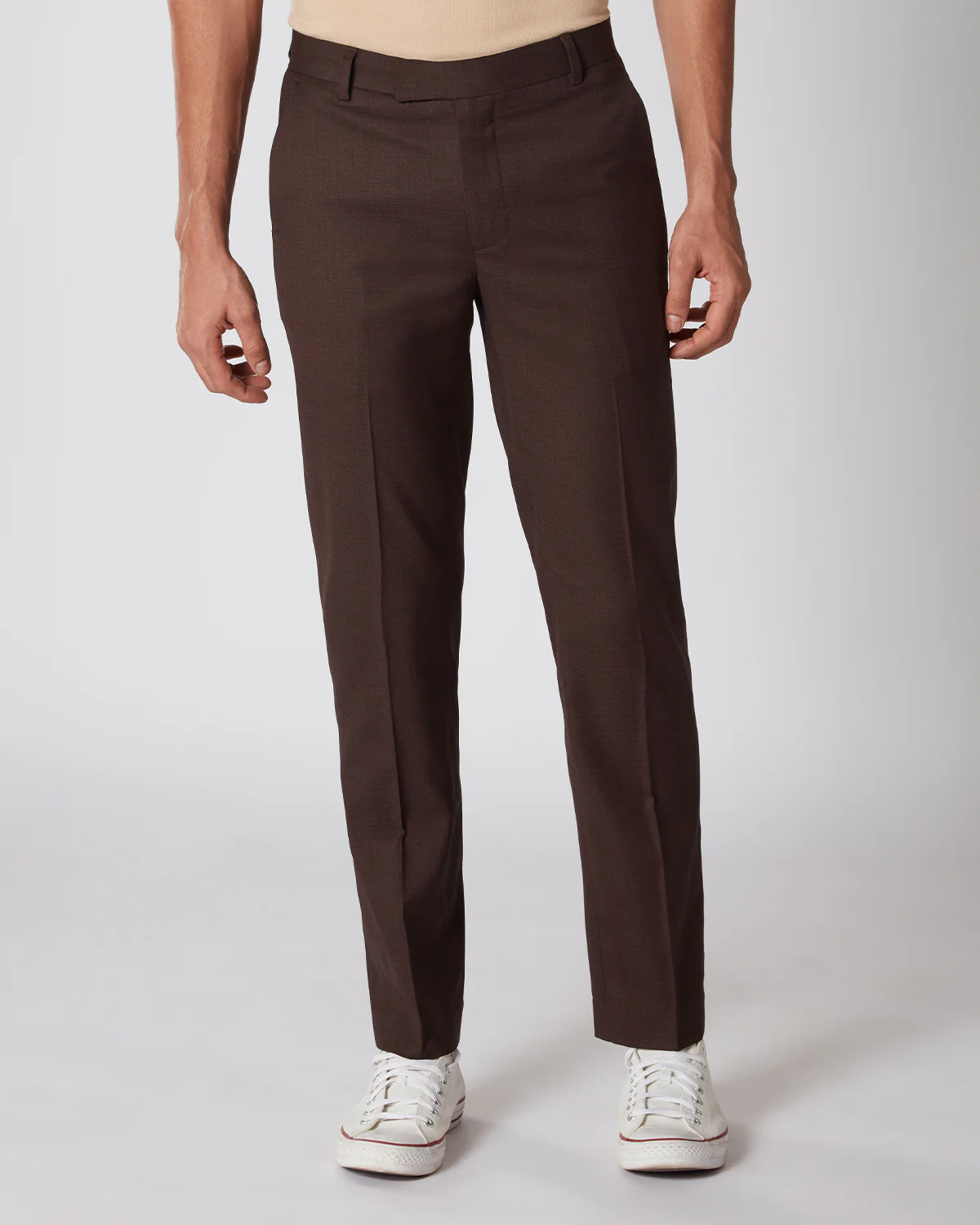 Executive Dress Pants - Brown - Image 3