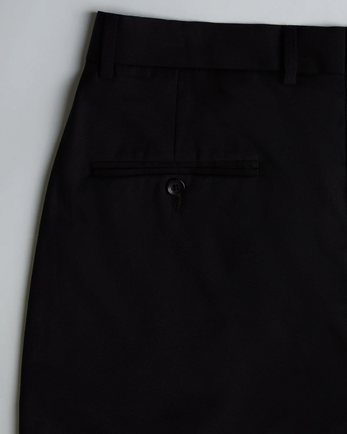 Exquisite Blended Wool Dress Pants - Black - Image 5