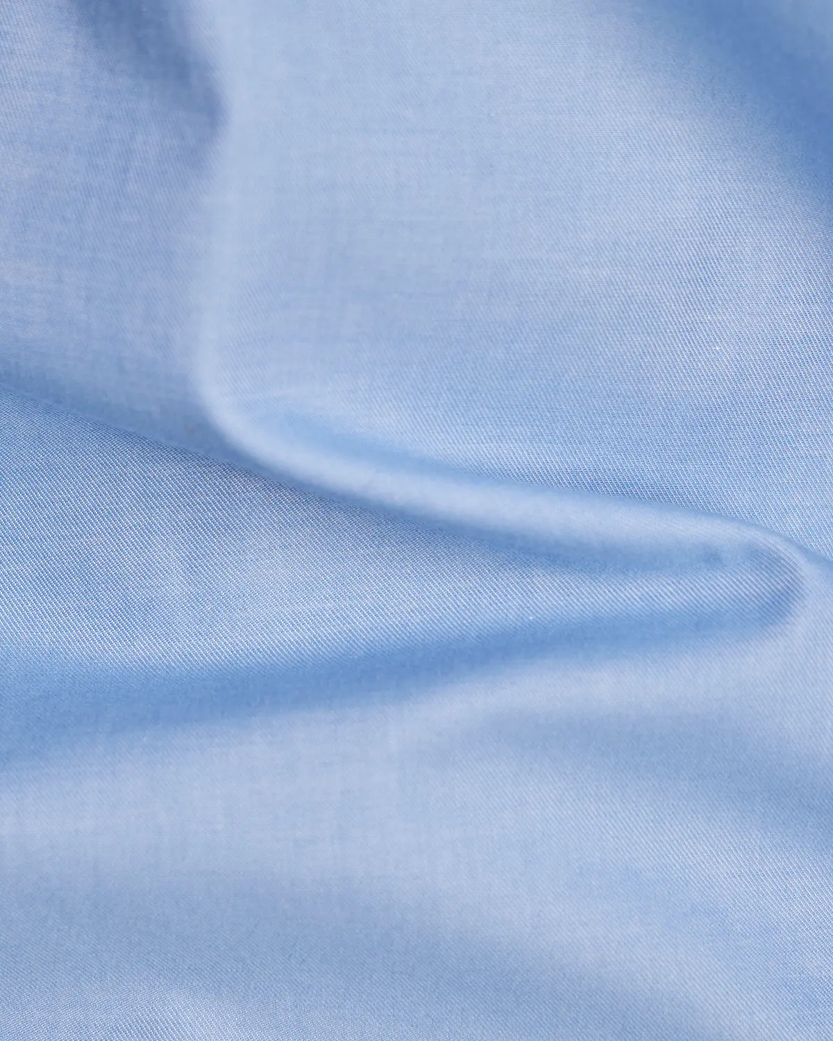 Giza Cotton Light Blue Twill Shirt - Image 6