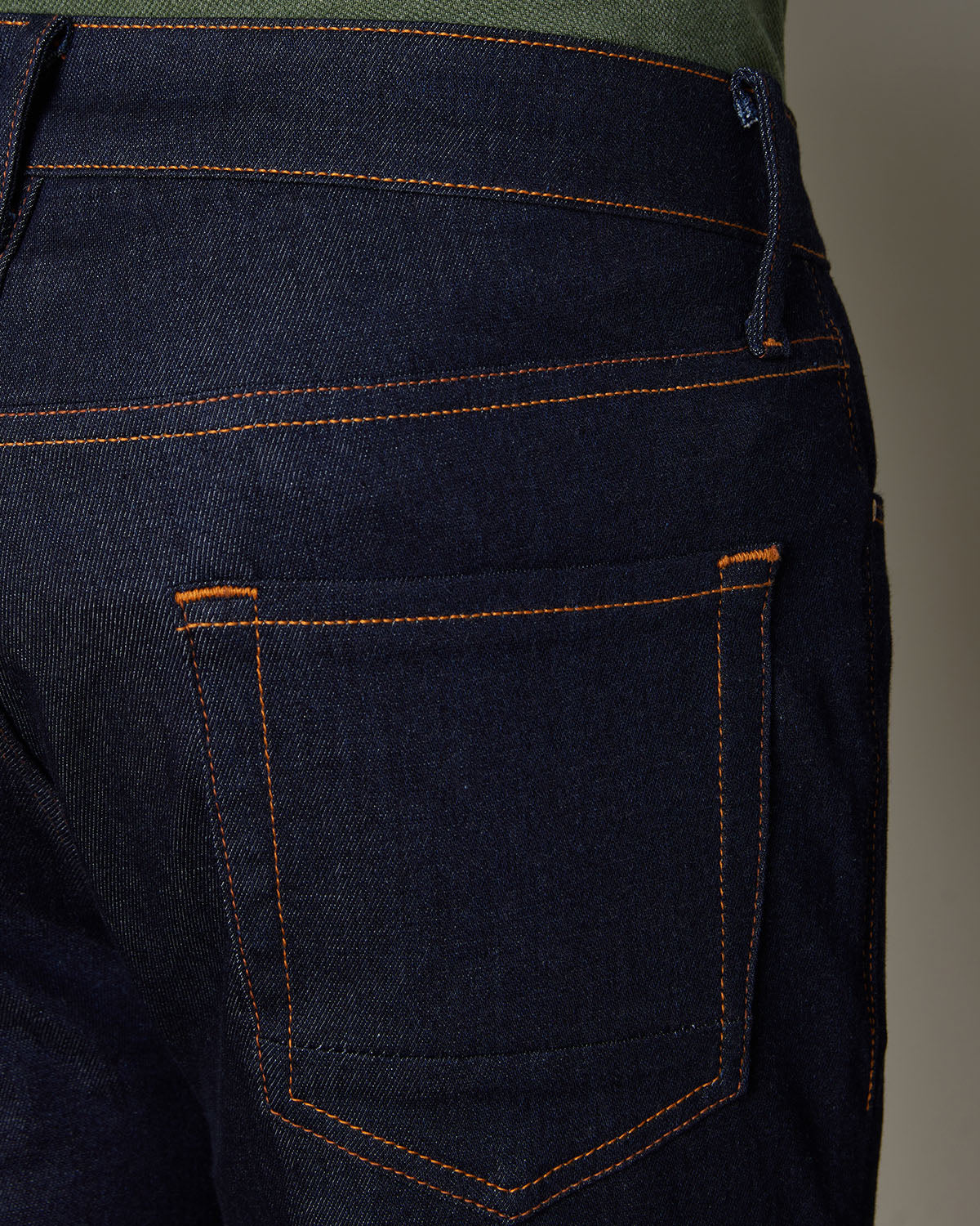 Japanese Admiral Blue Stretch Jeans - Image 5