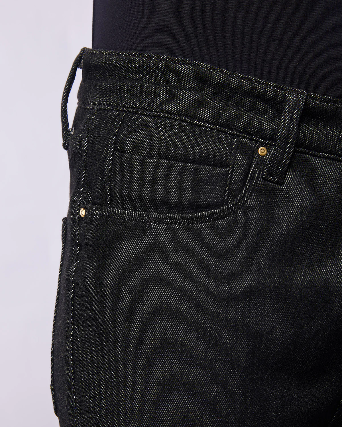 Japanese Binary Black Stretch Jeans - Image 5