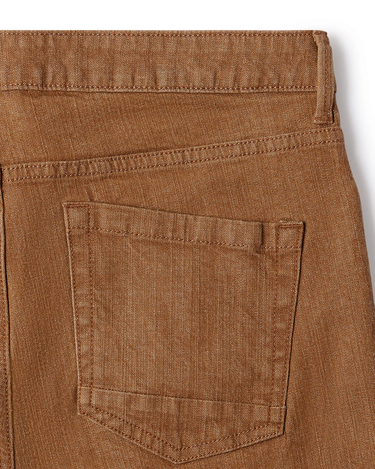 Japanese Desert Ochre Stretch Jeans - Ochre - Image 5