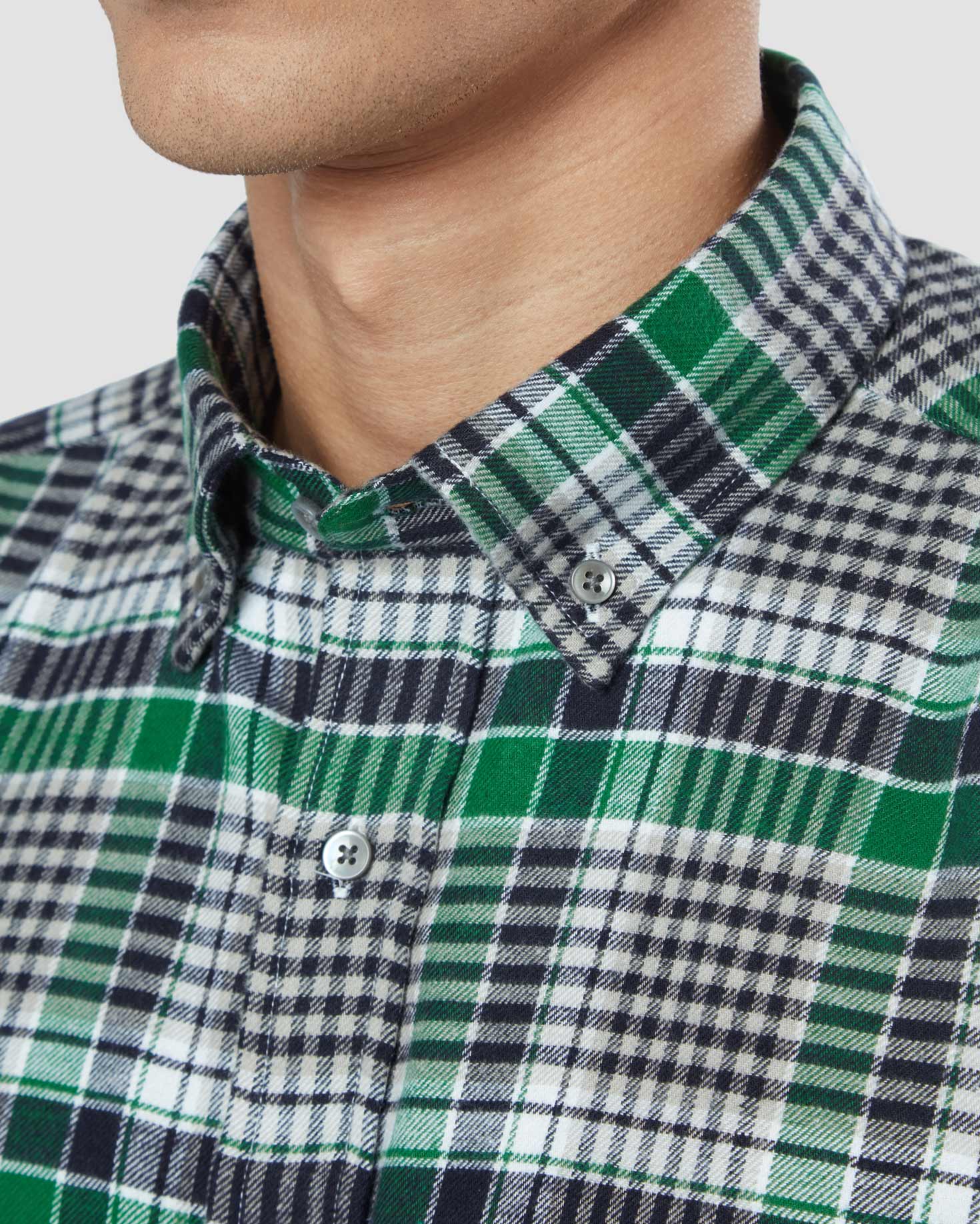 Japanese Grove Checked Shirt - Image 2