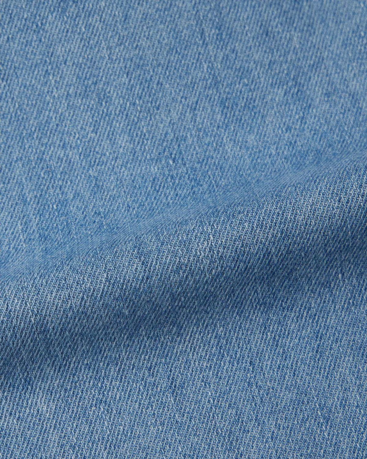 Japanese Slubline Extra Stretch Jeans - Light Blue - Image 7