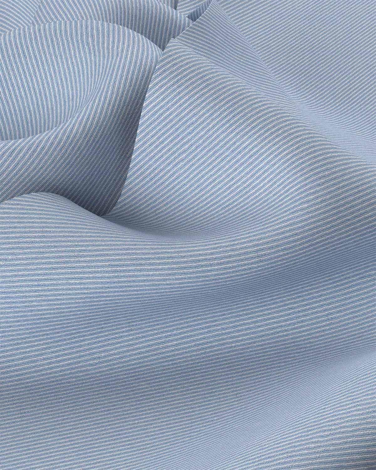 Luthai Wrinkle-Free Bold Twill Shirt - Blue