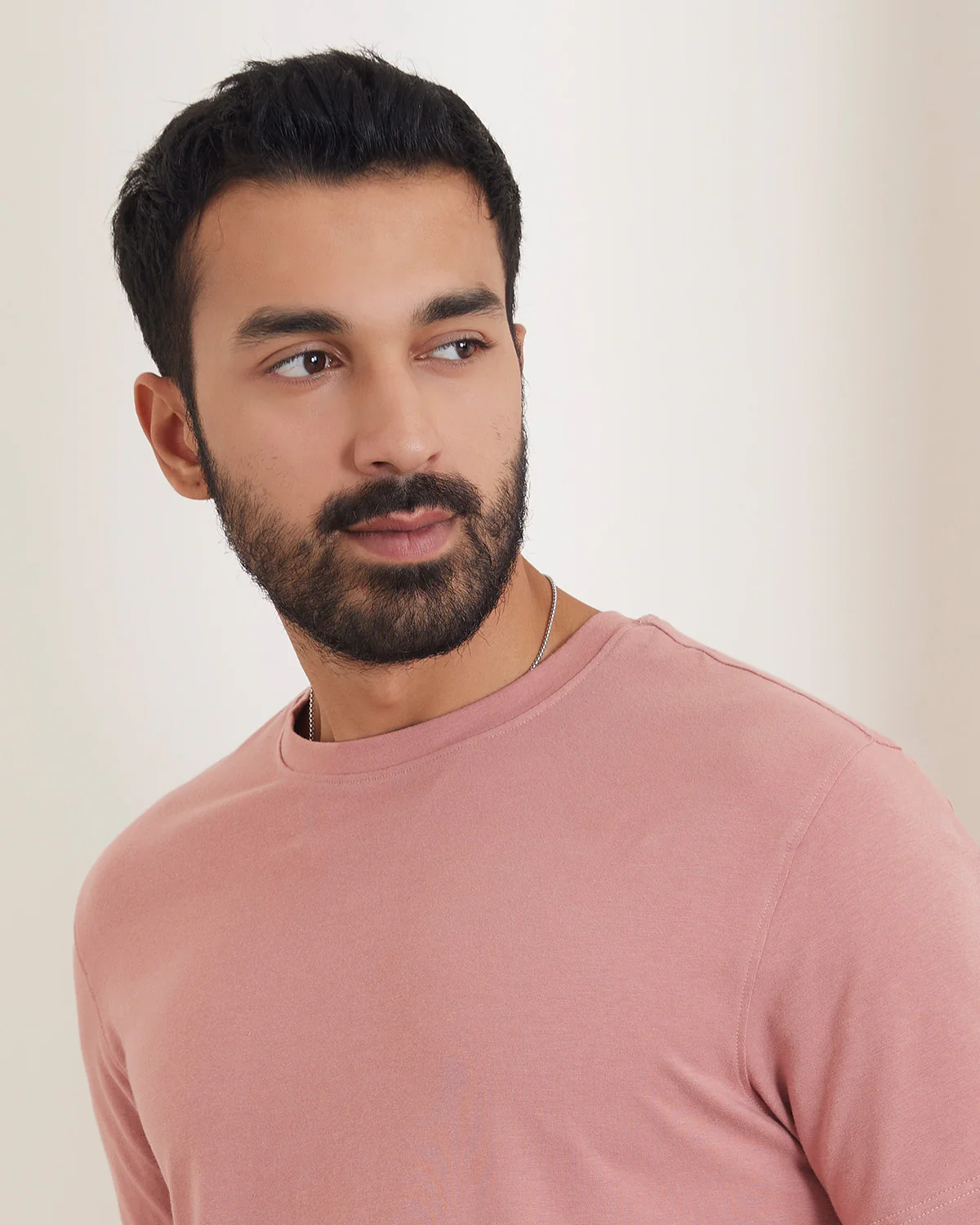 Luxe Voyager T-Shirt - Dark Peach - Image 2