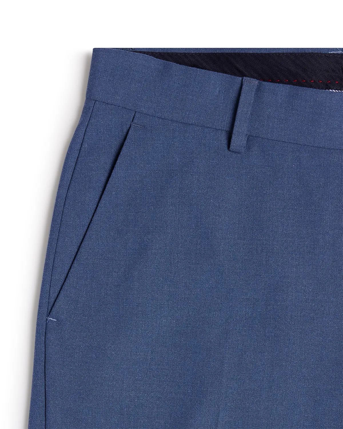 Marovin Stretch Structured Dress Pants - Blue - Image 4