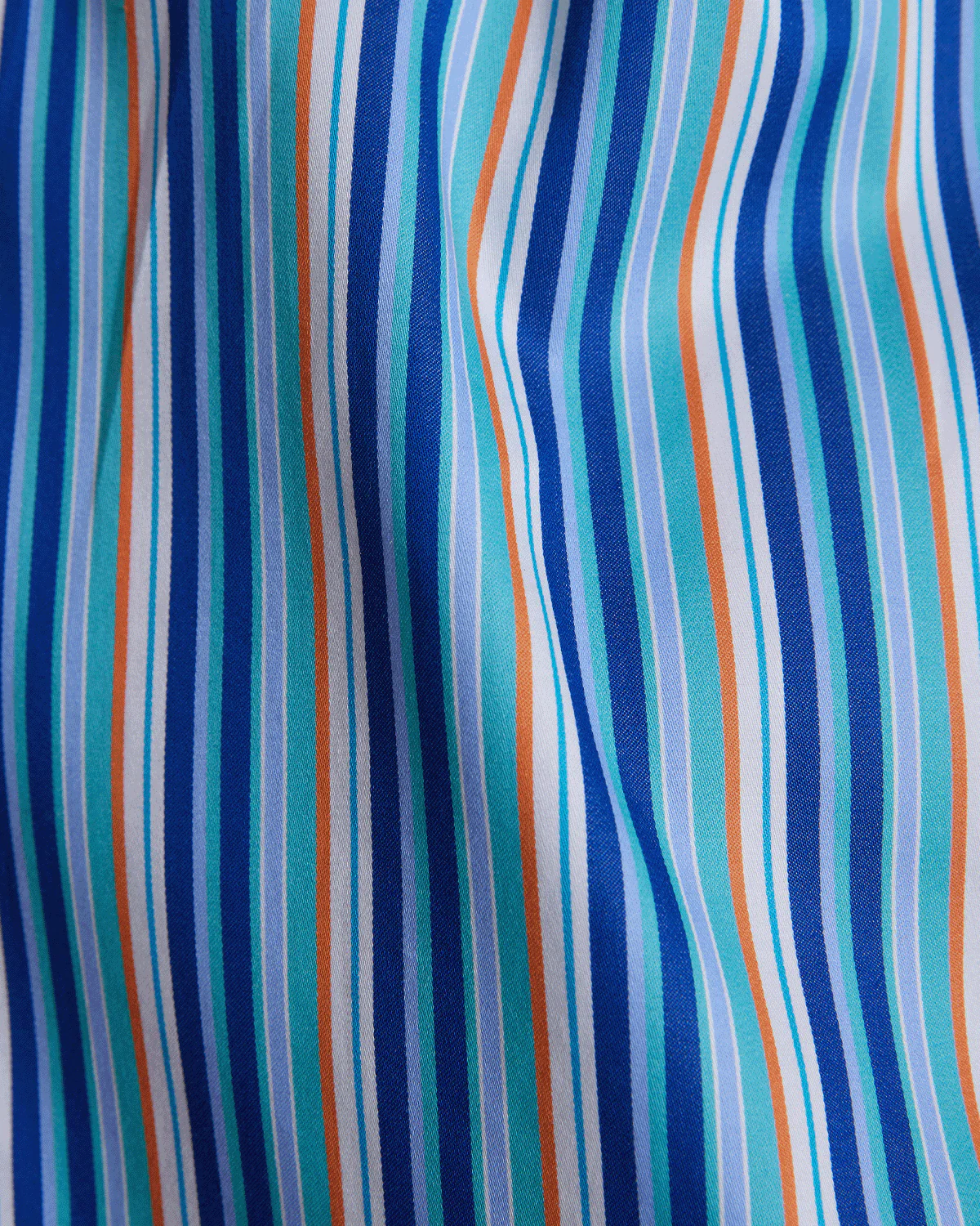 Multicoloured Twill Striped Shirt - Image 6