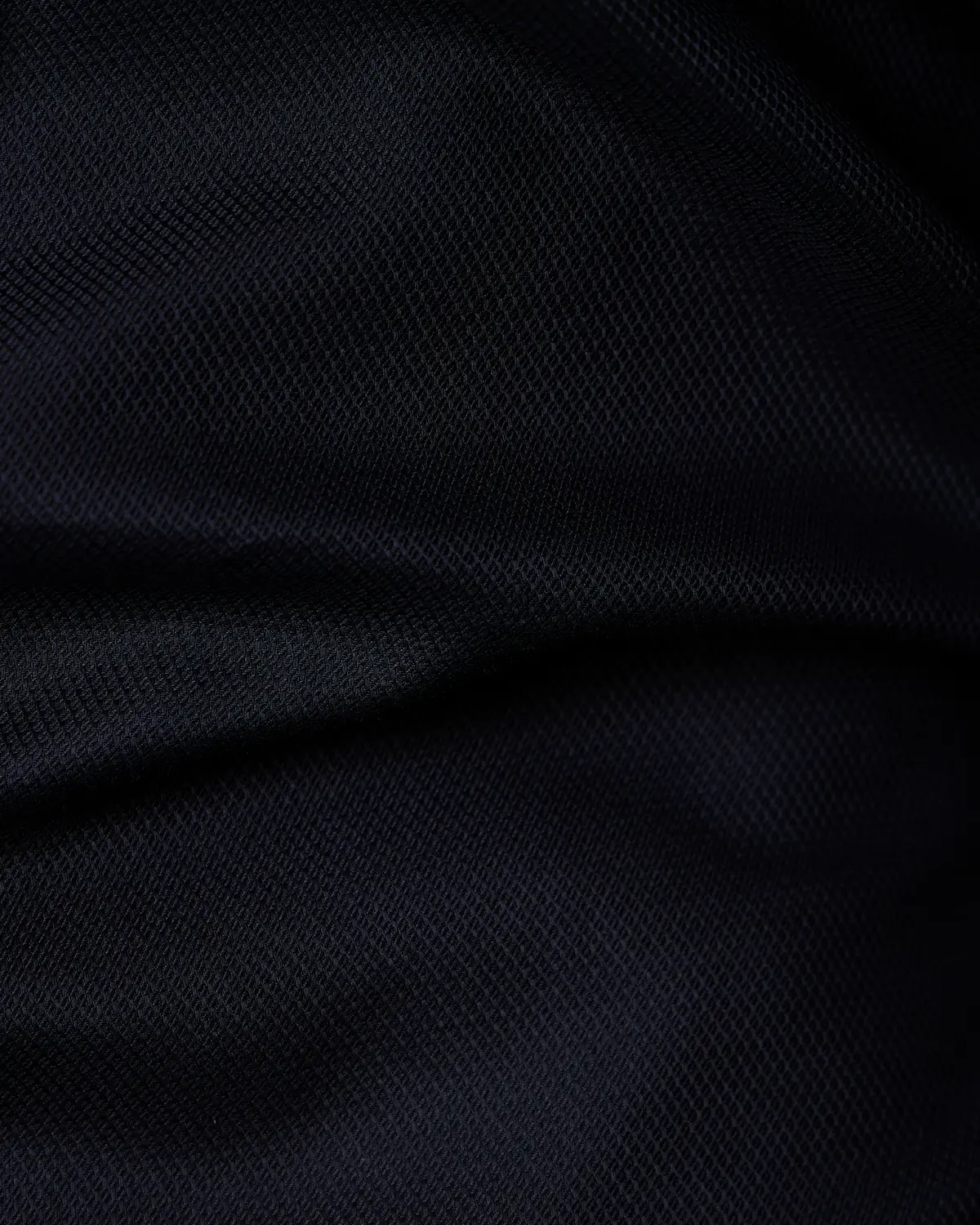 Navy Textured Dobby Shirt - Image 5