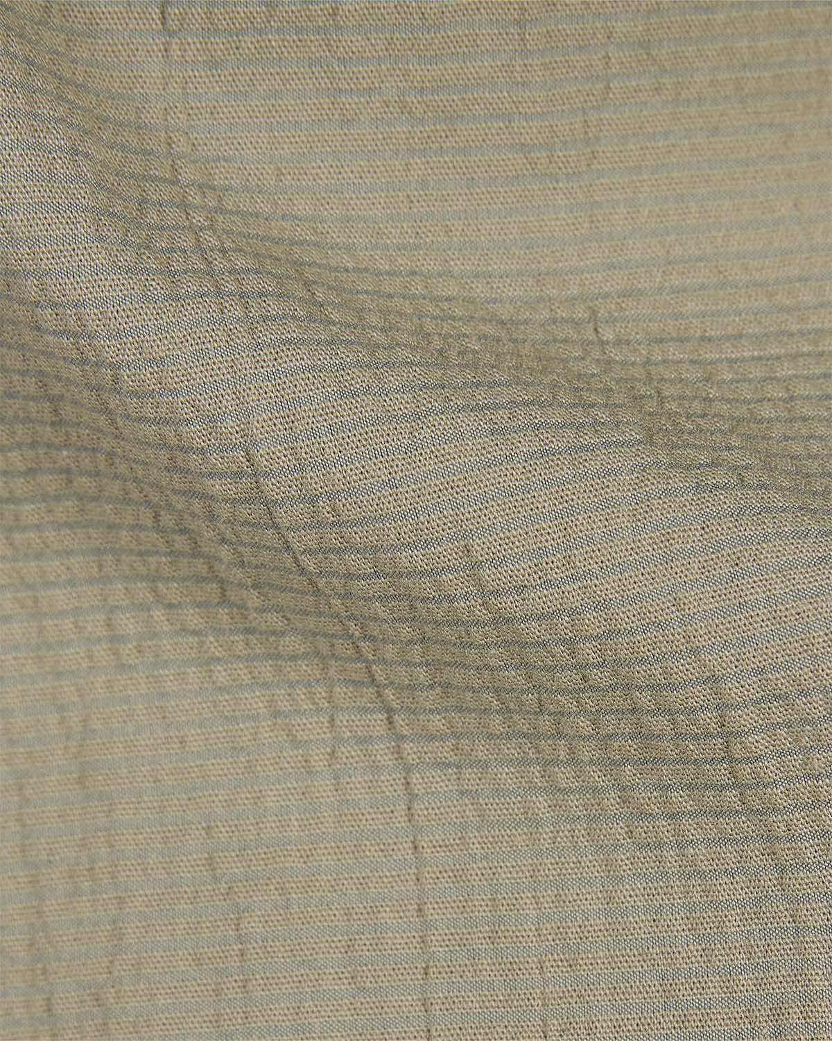 Olive Seersucker Shirt - Image 8