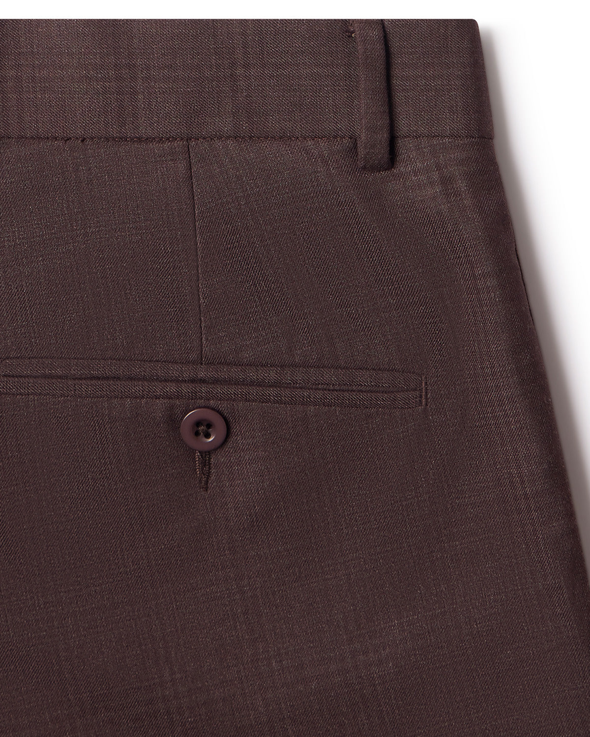 Opulent Checked Dress Pants - Brown - Image 4