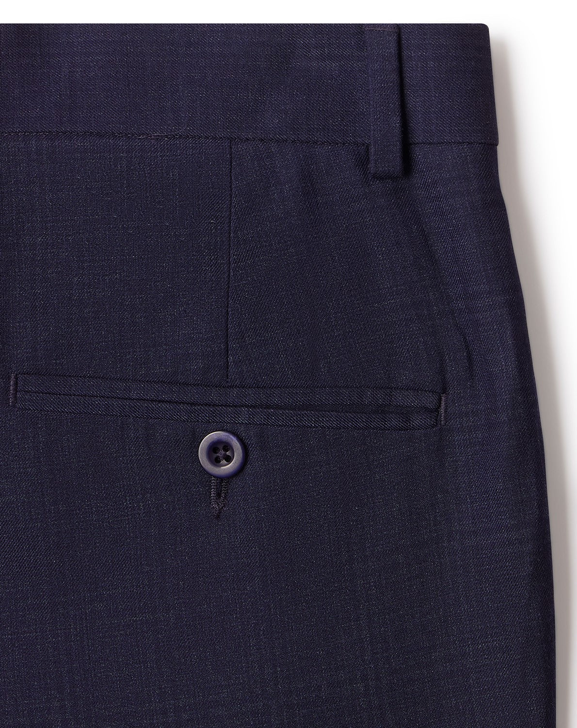 Opulent Checked Dress Pants - Navy - Image 4
