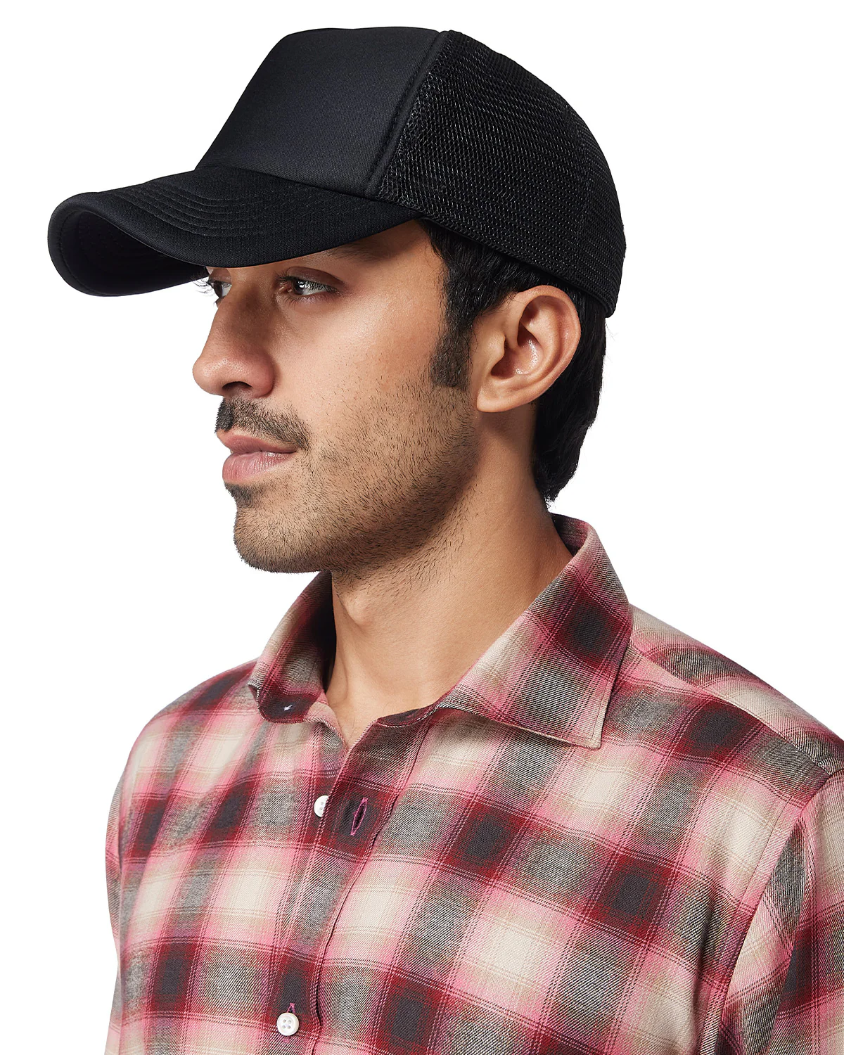 Pink & Maroon Checked Shirt - Image 2