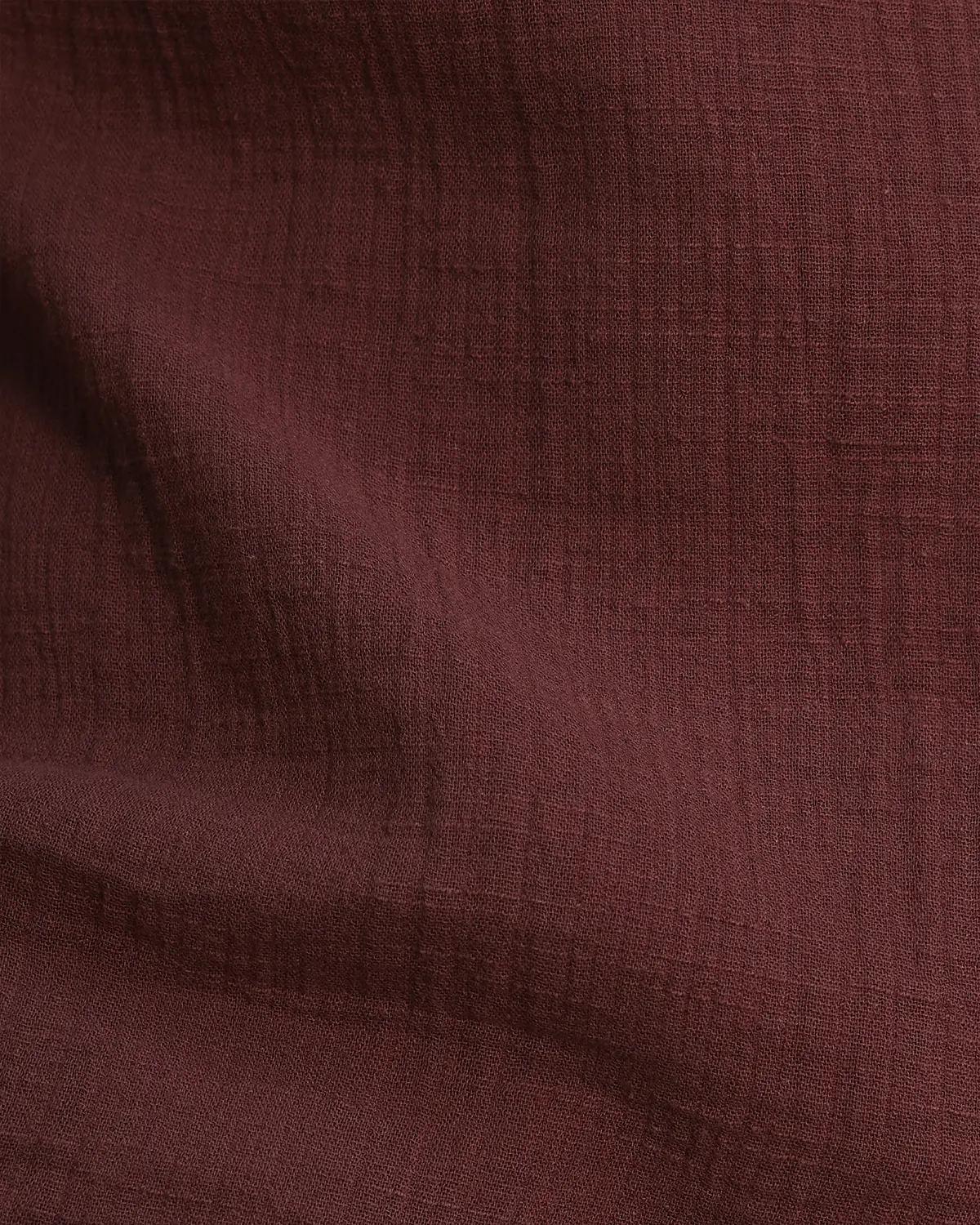 Rust Cotton Dobby Shirt - Image 5